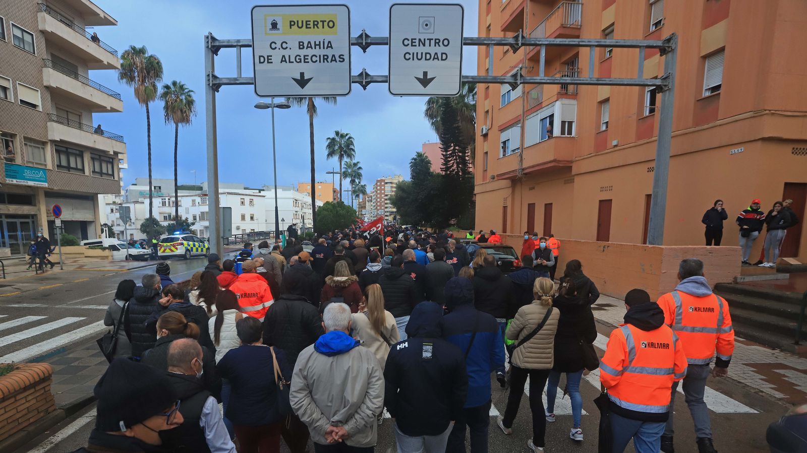 Fotos de la manifestación del metal en Algeciras