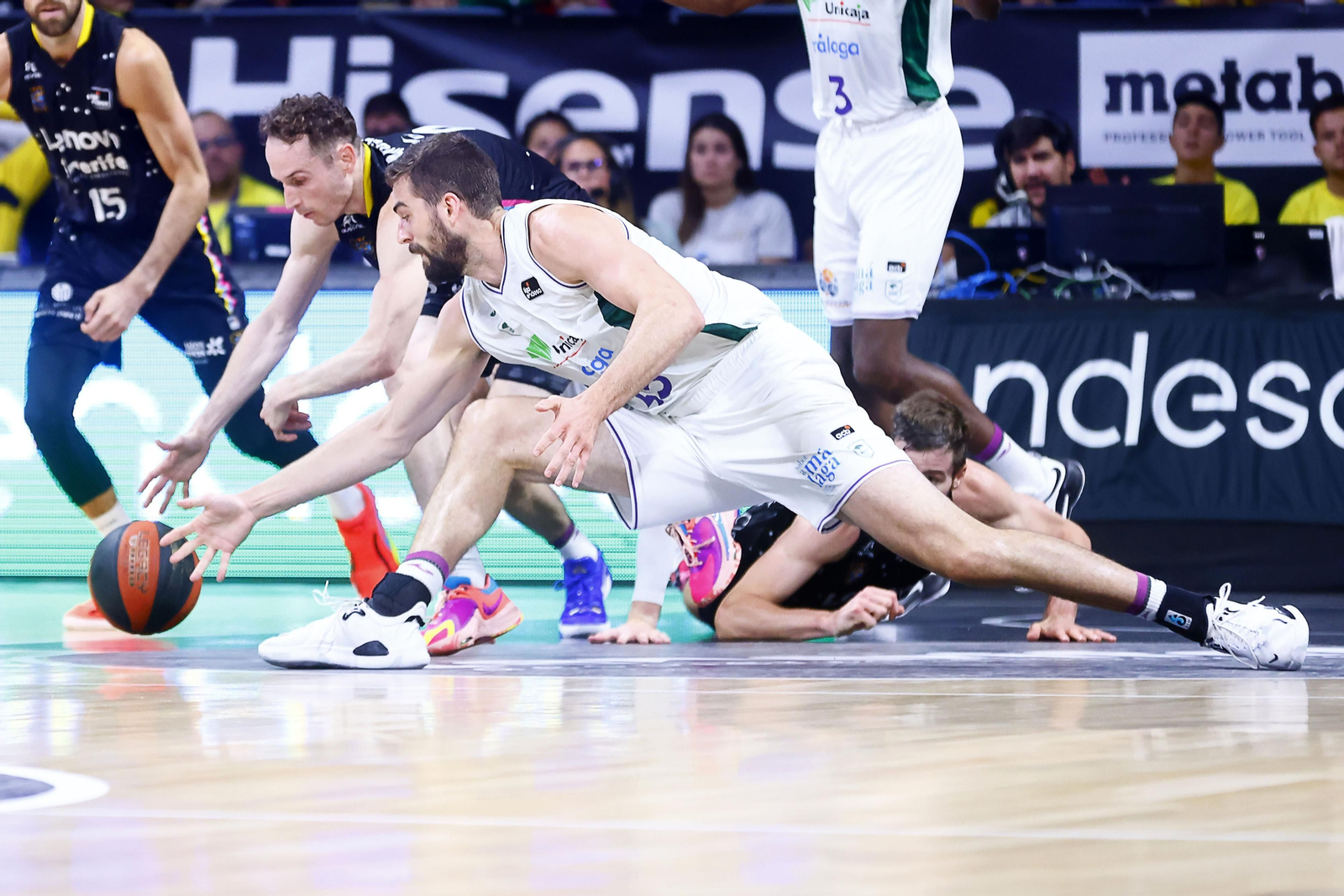 El Lenovo Tenerife - Unicaja, en fotos