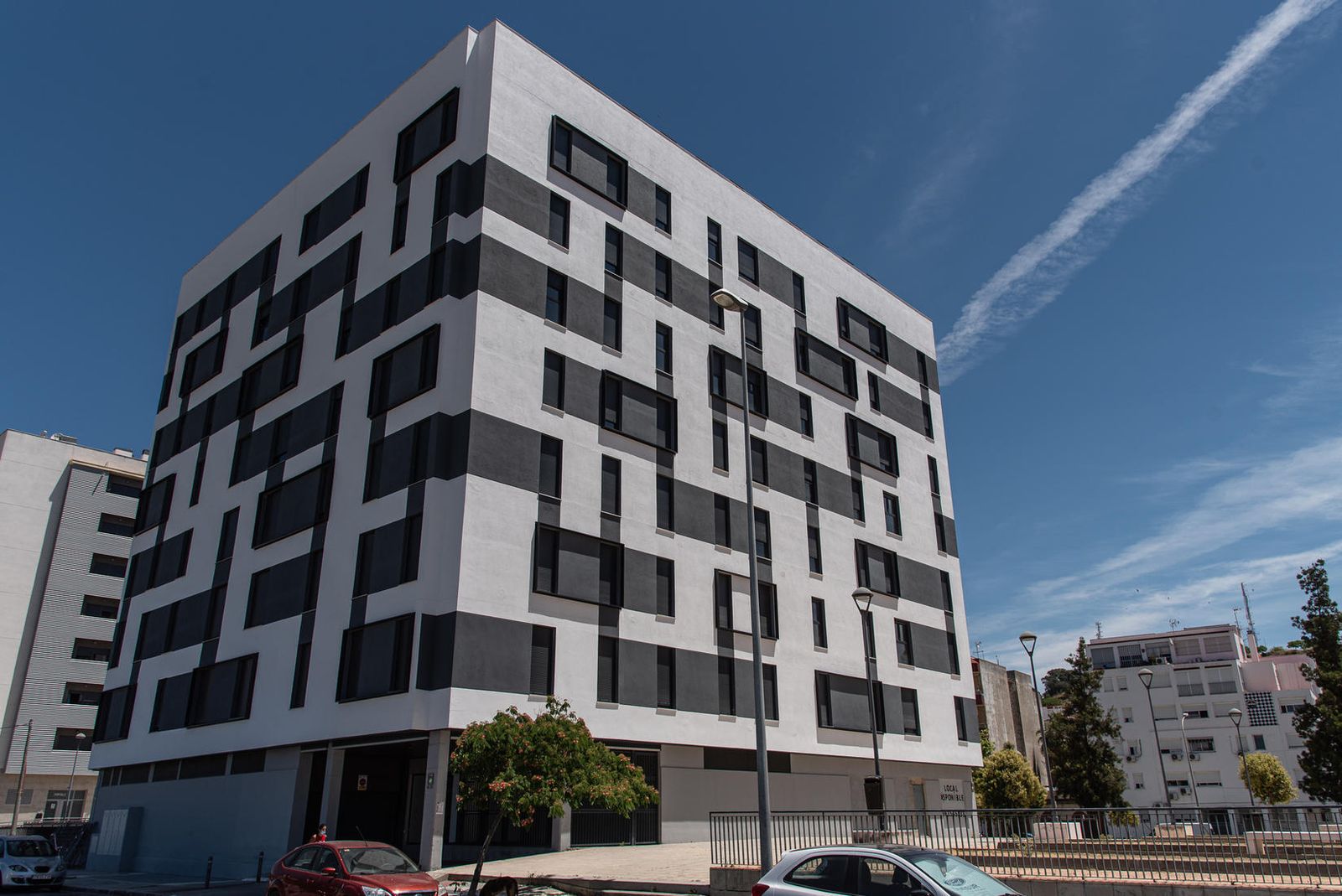 Edificio con las 60 viviendas en régimen de alquiler asequible que ahora pueden ya ofertarse.