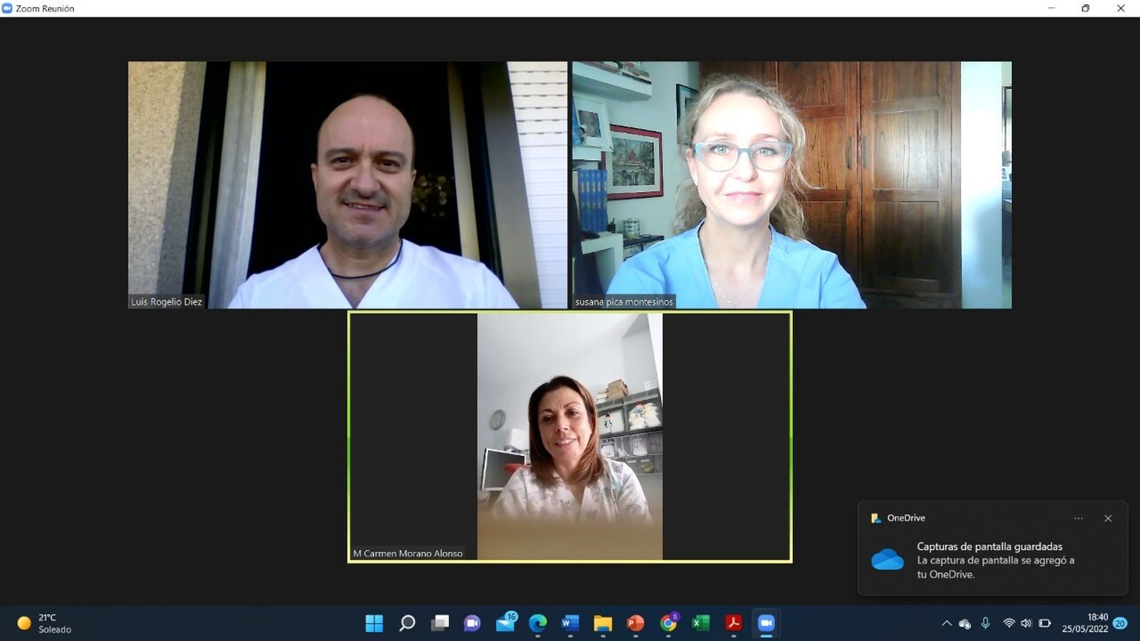 Los autores del estudio, del Hospital de Jerez.