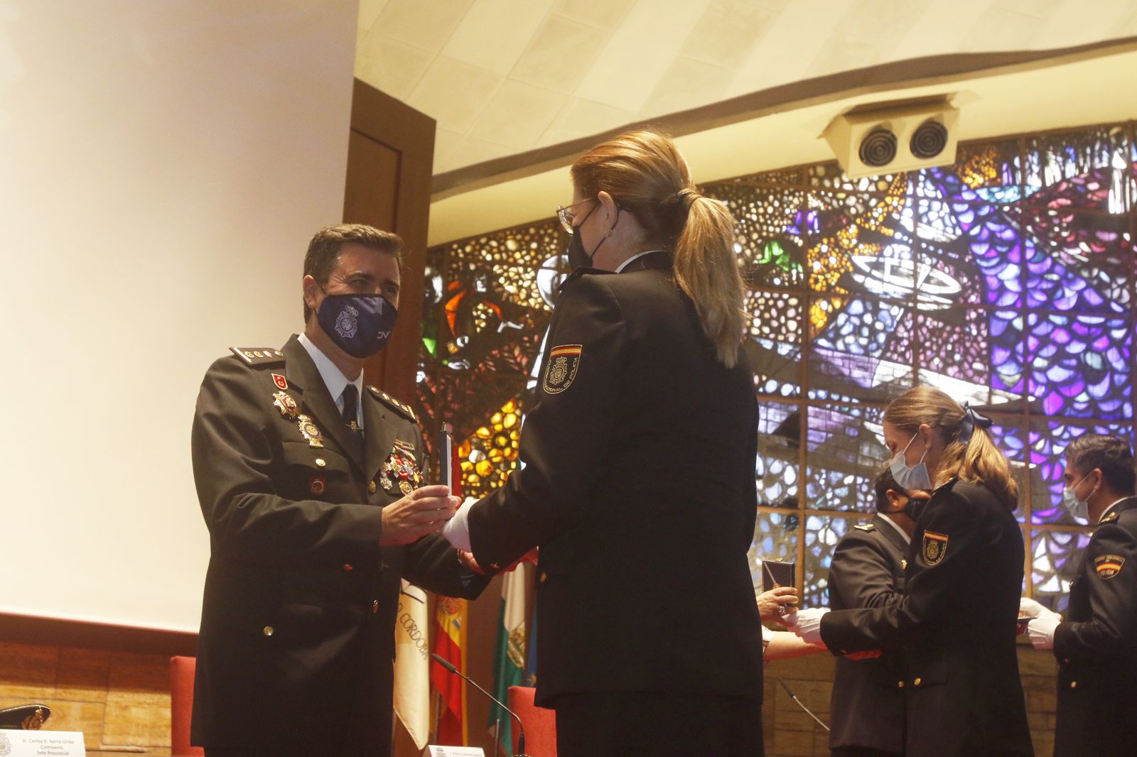 Celebración del Día de la Policía Nacional, en imágenes.