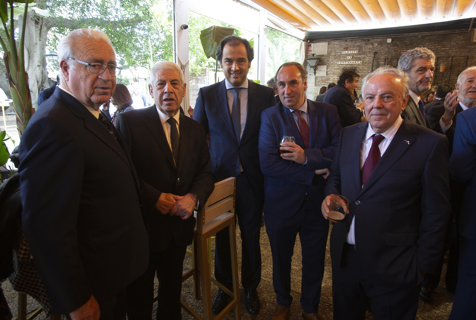 HOMENAJE JUBILACION AL EX PRESIDENTE DE LA AUDIENCIA, DAMIAN ALVAREZ