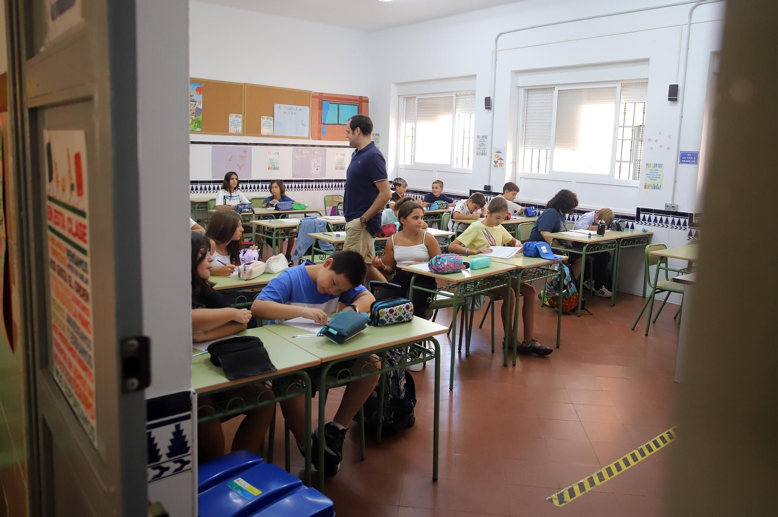 Imágenes de la vuelta al cole en el SAFA Funcadia