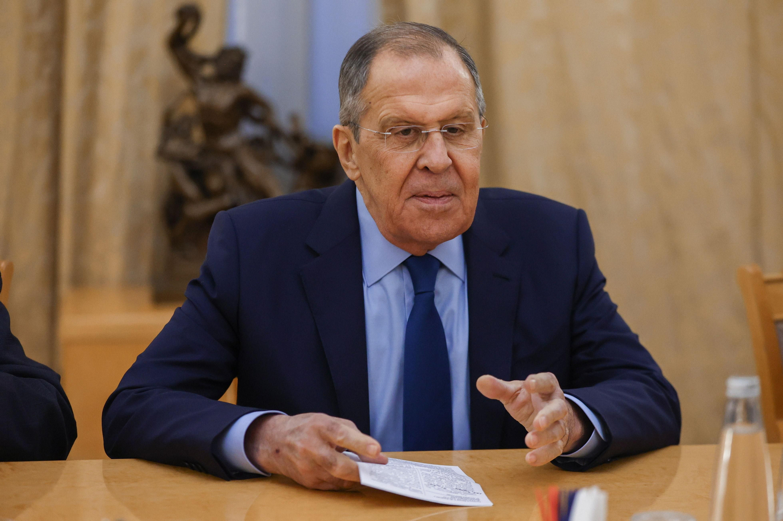 El ministro de Exteriores ruso, Sergei Lavrov.
