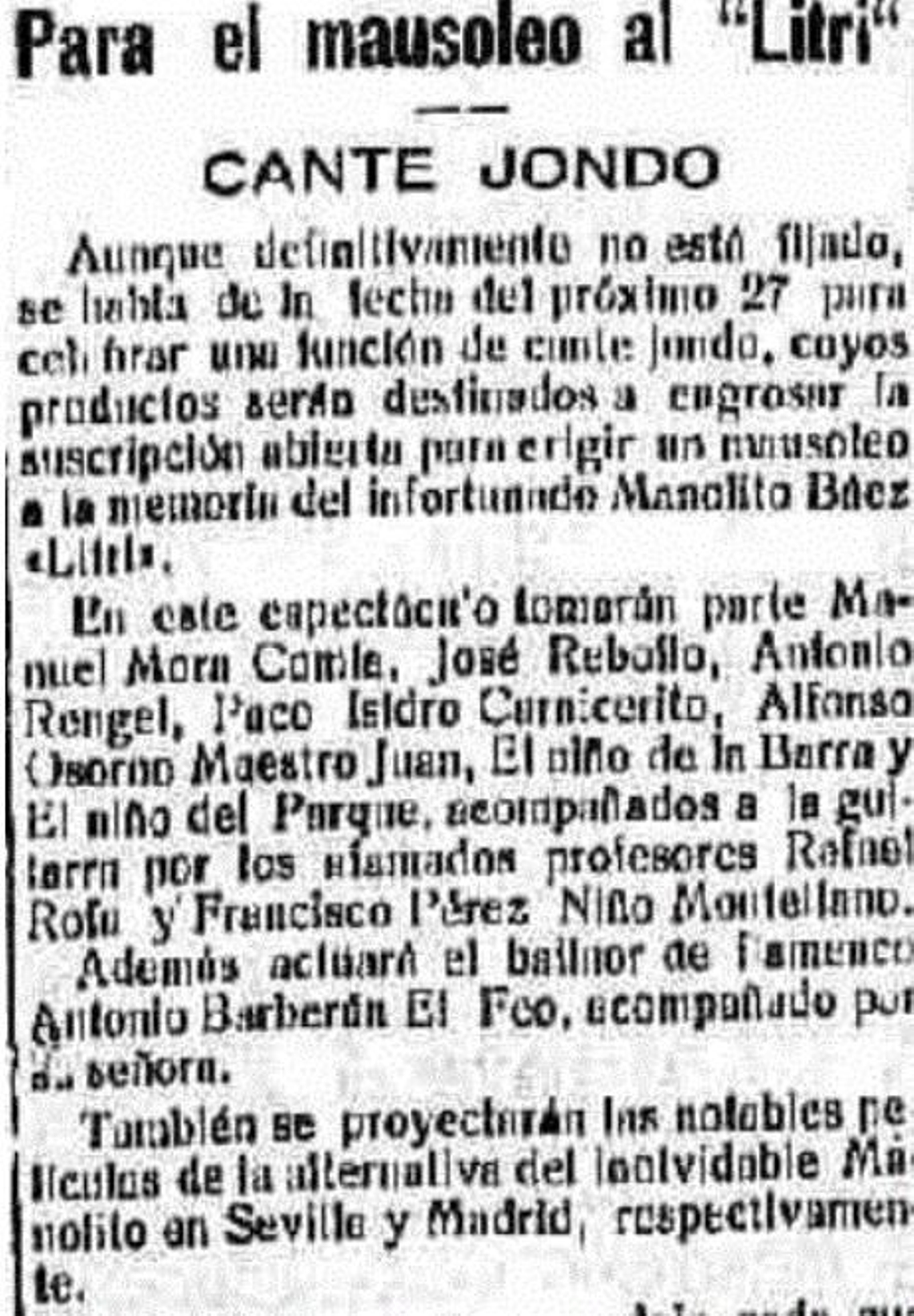 3. 1926.10.25 La Provincia. 3. 1926.10.25 La Provincia.