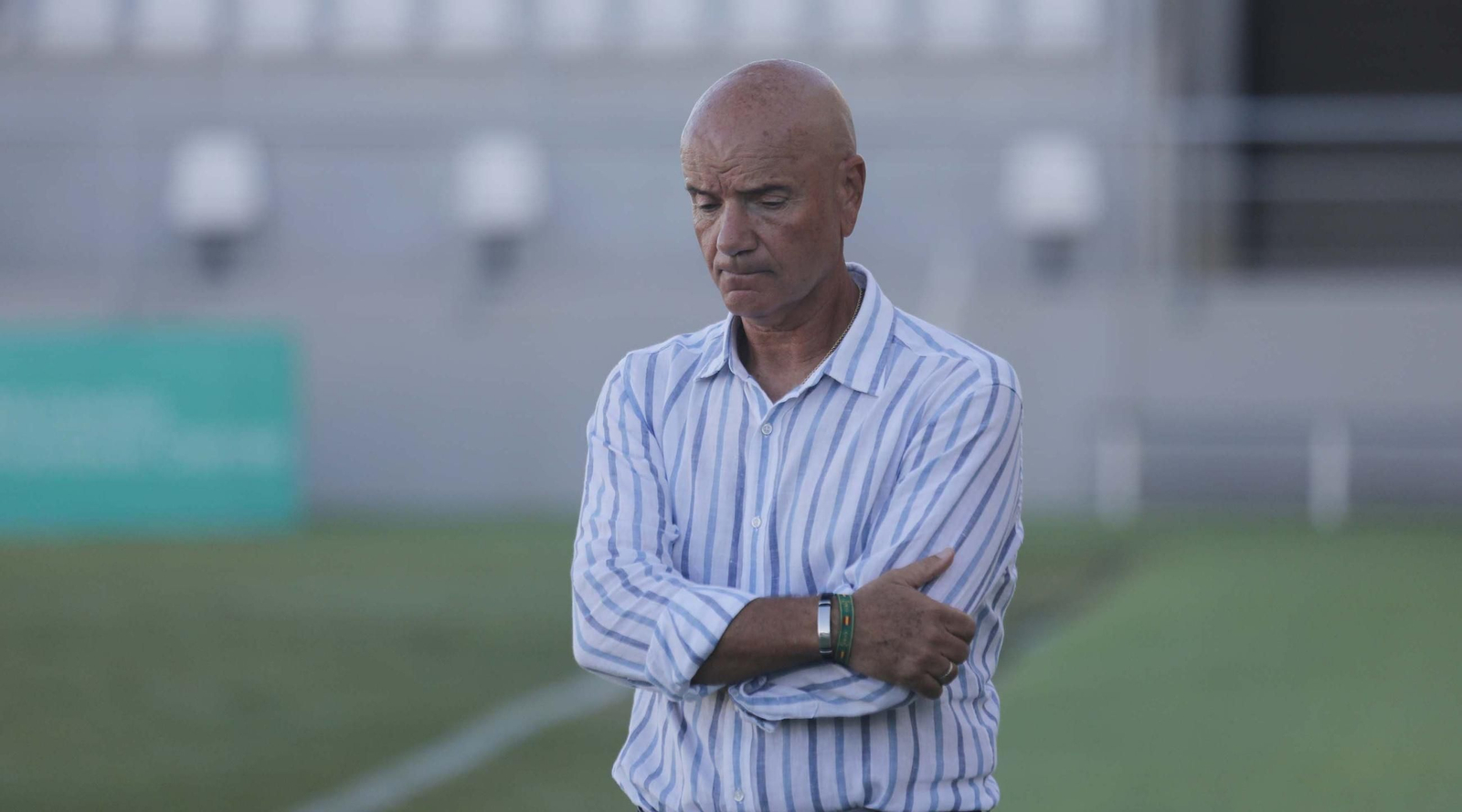 Las fotos del Balona - Estepona de pretemporada en el Ciudad de La Línea (1-1)