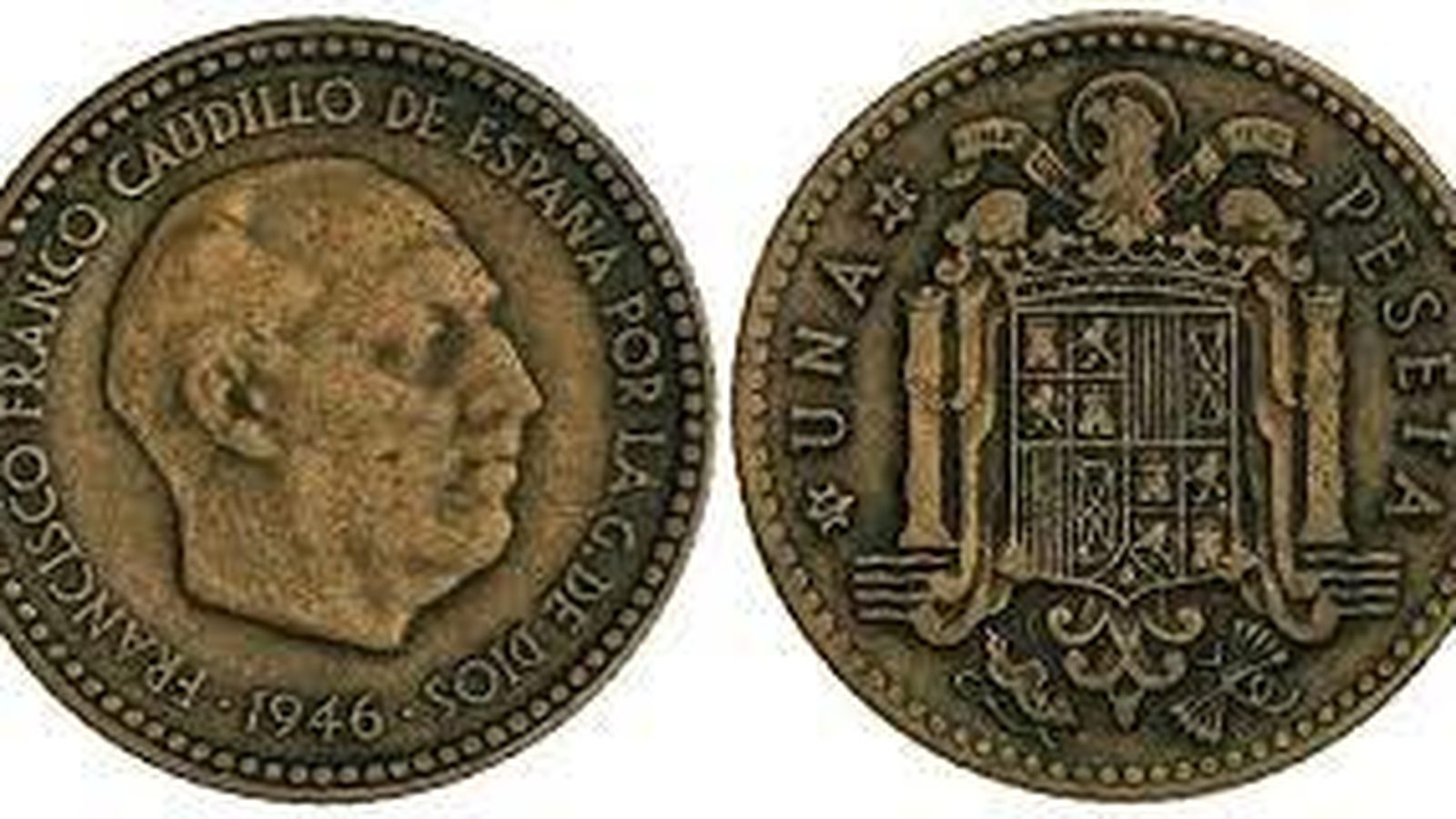 Peseta del año 1946.