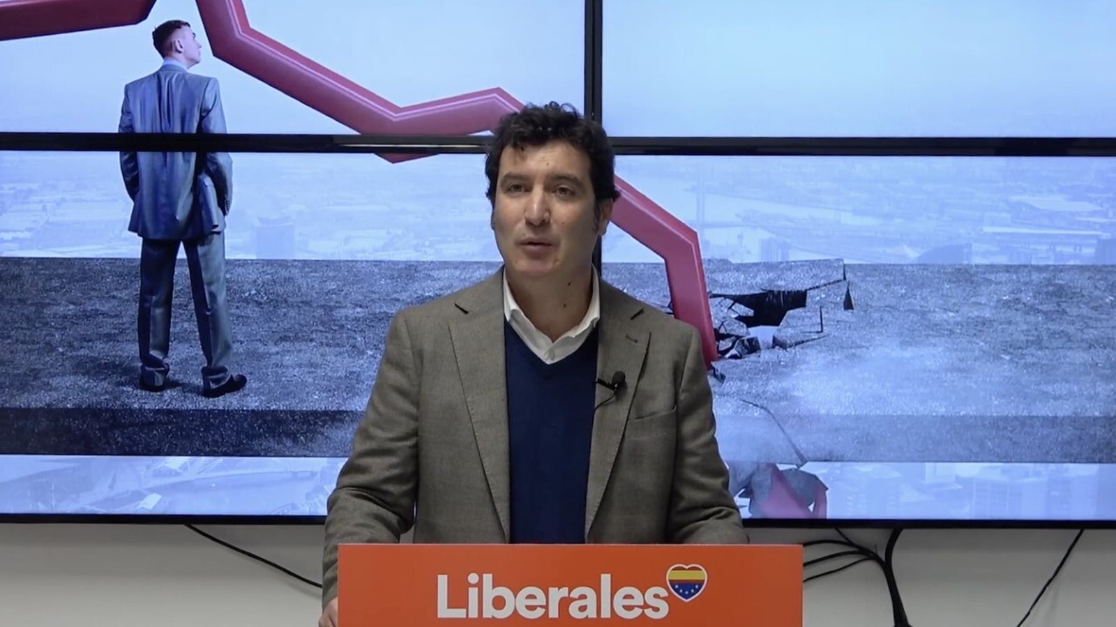 Jesús García, viceportavoz del grupo municipal de Ciudadanos Jerez.