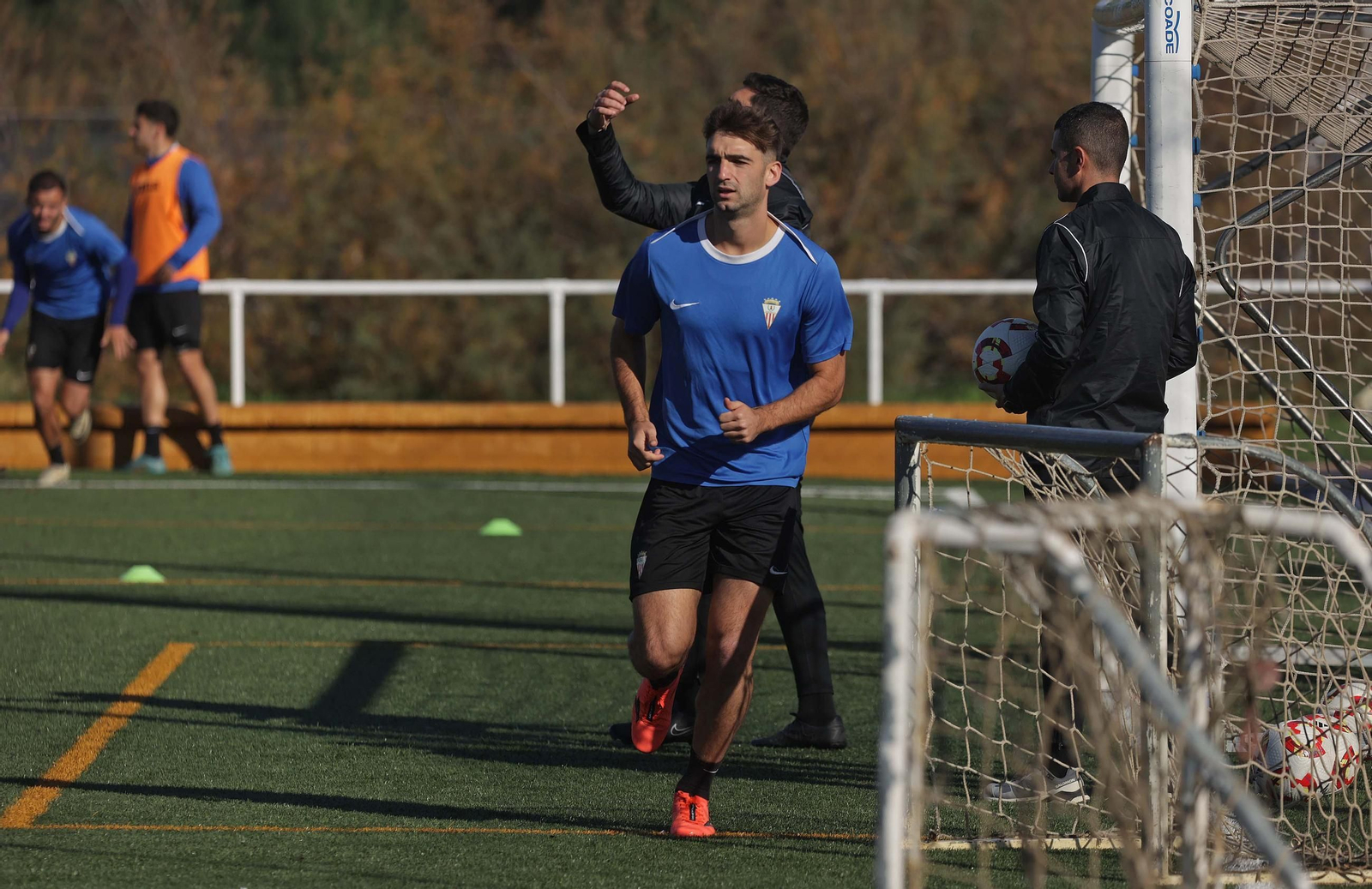 Fotos del entrenamiento del Algeciras CF previo a la visita del Yeclano al Nuevo Mirador