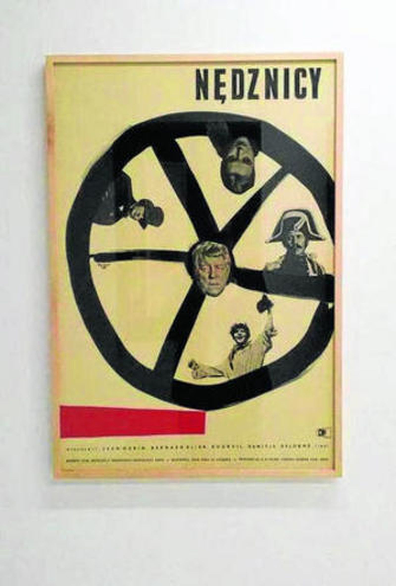 Un cartel de la muestra.