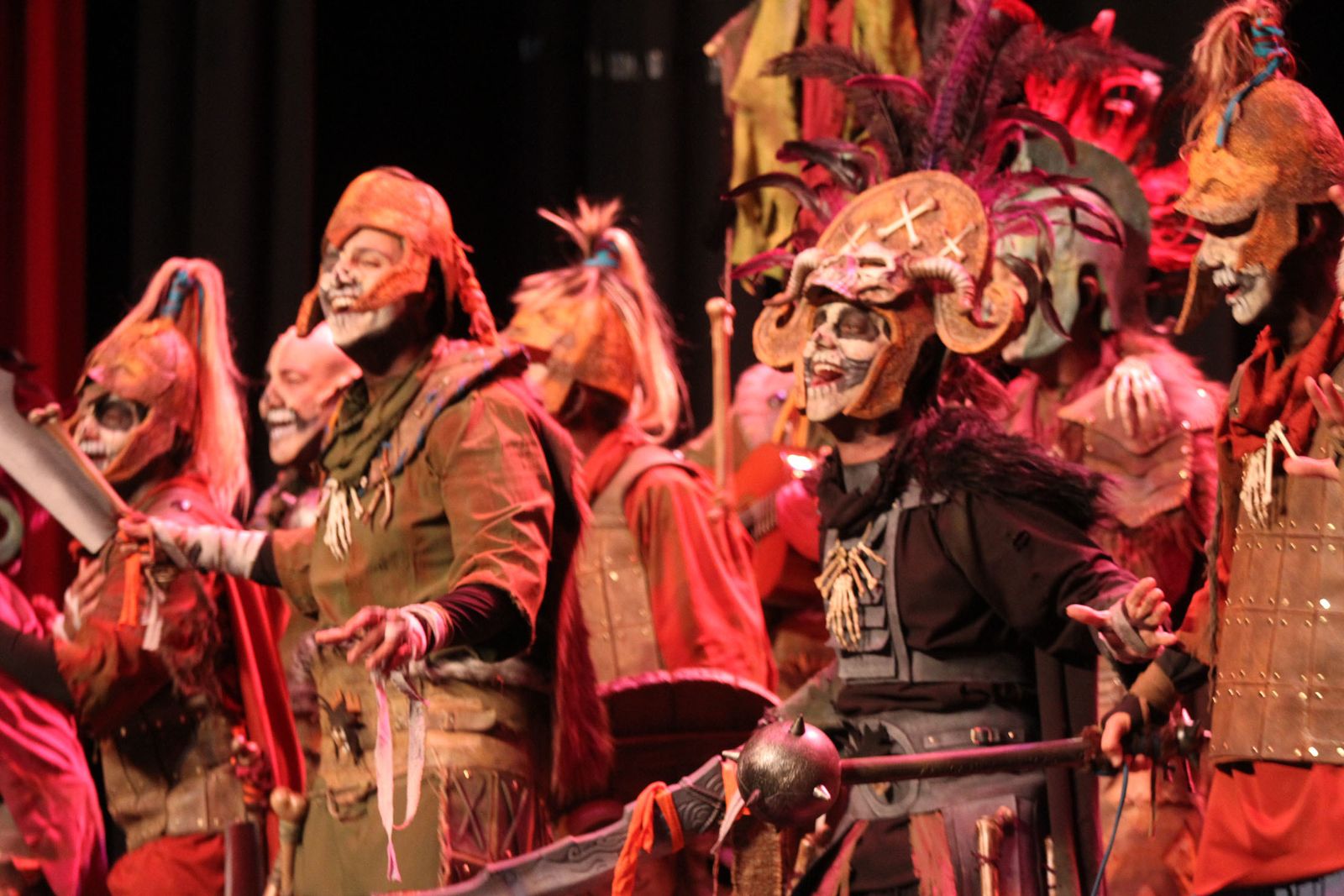 Imágenes del primer día de preliminares de concurso del Carnaval Colombino 2018