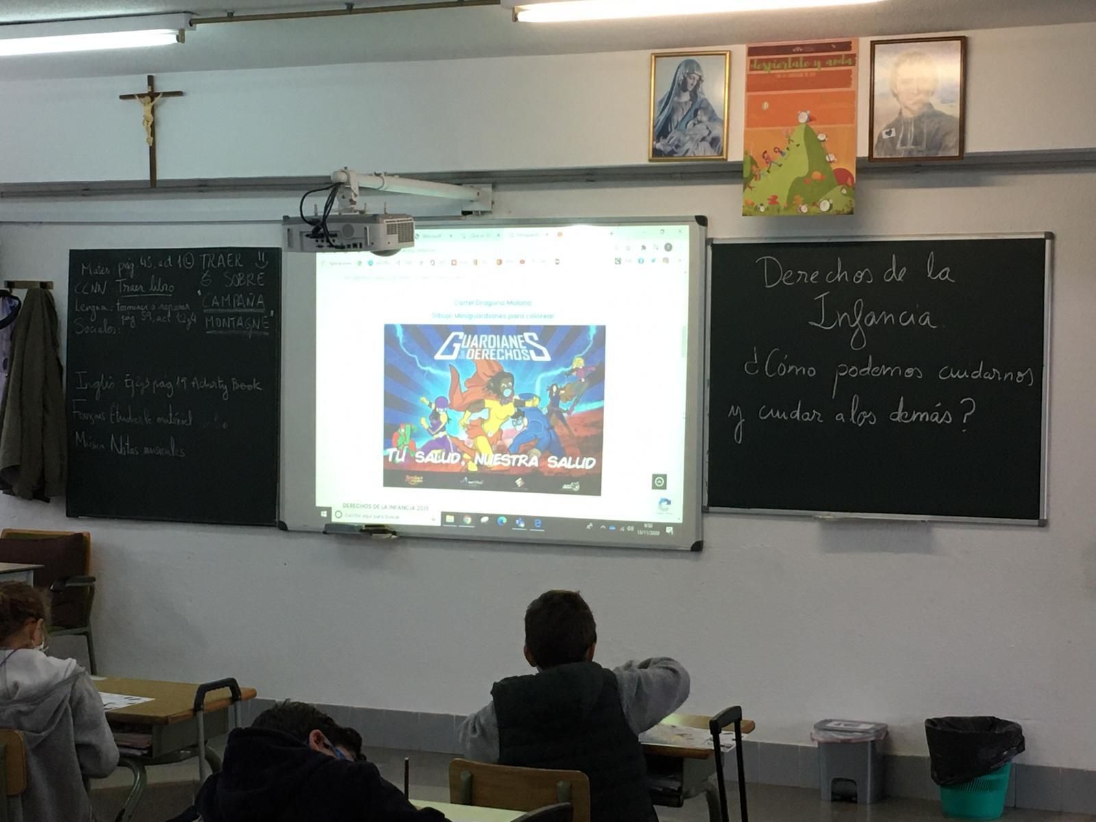 Una de las iniciativas del Maristas Colón por el Día Universal de los Niños.