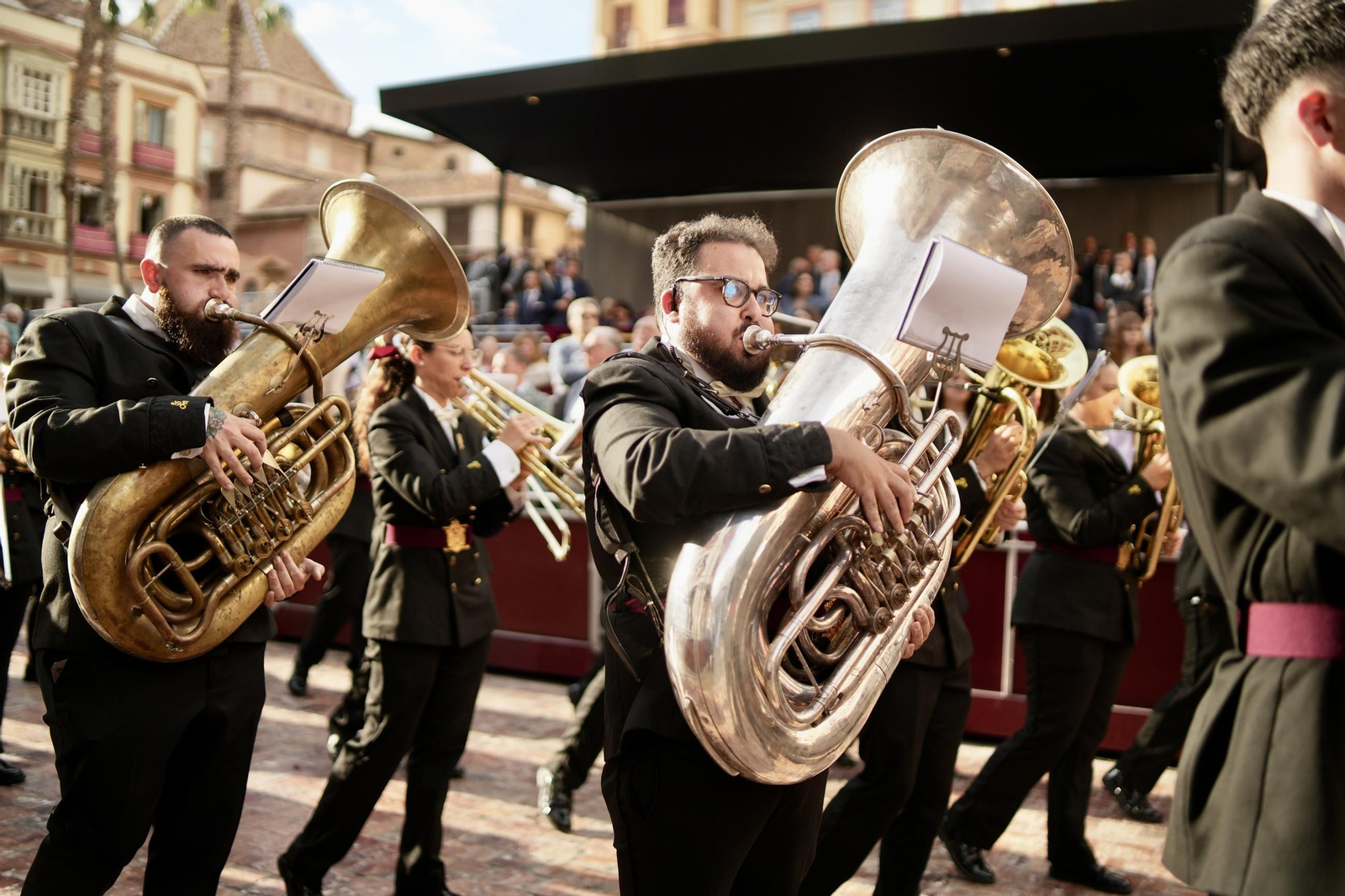 Salutación el Domingo de Ramos en Málaga, en imágenes