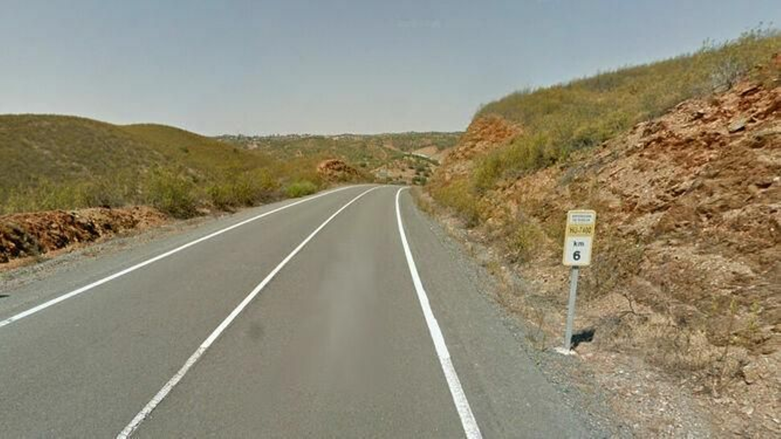 La vía en la que se produjo el accidente.