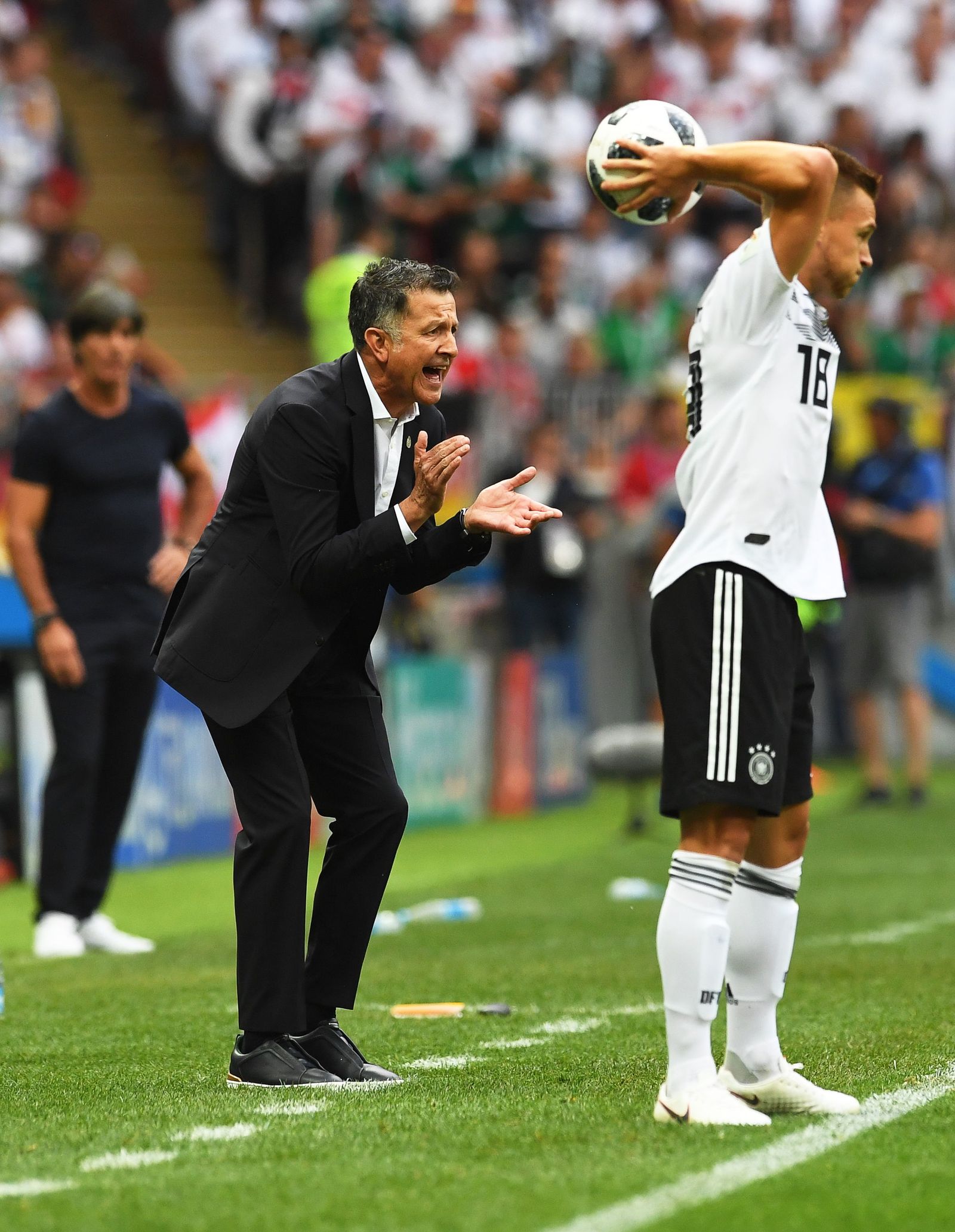 Las imágenes del Alemania-México