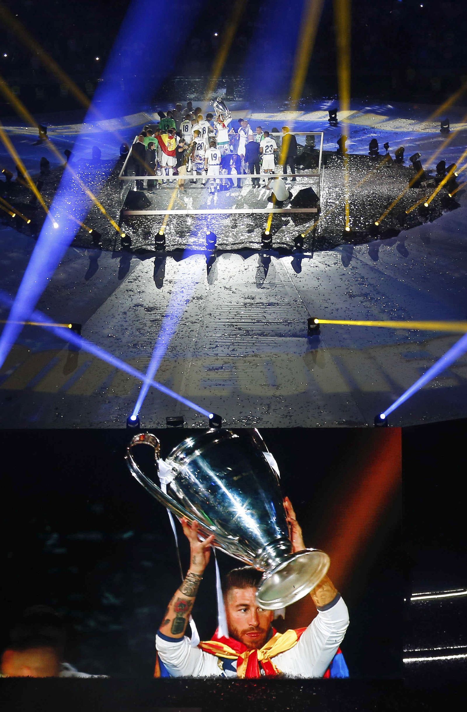 Las imágenes de la celebración del Real Madrid