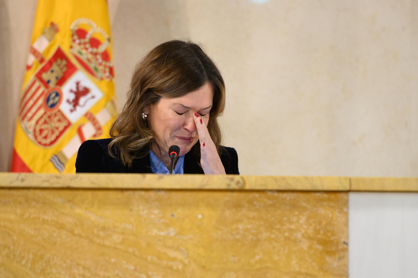 Ana Martínez Labella pudo despedirse del Plenario con voz contenida por las emociones
