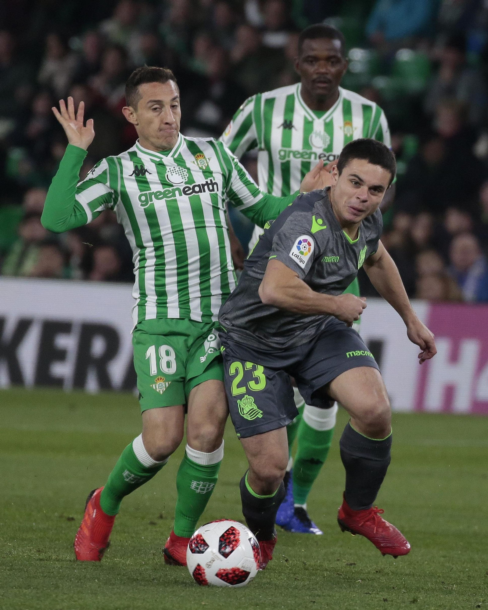 Las imágenes del Betis - Real Sociedad