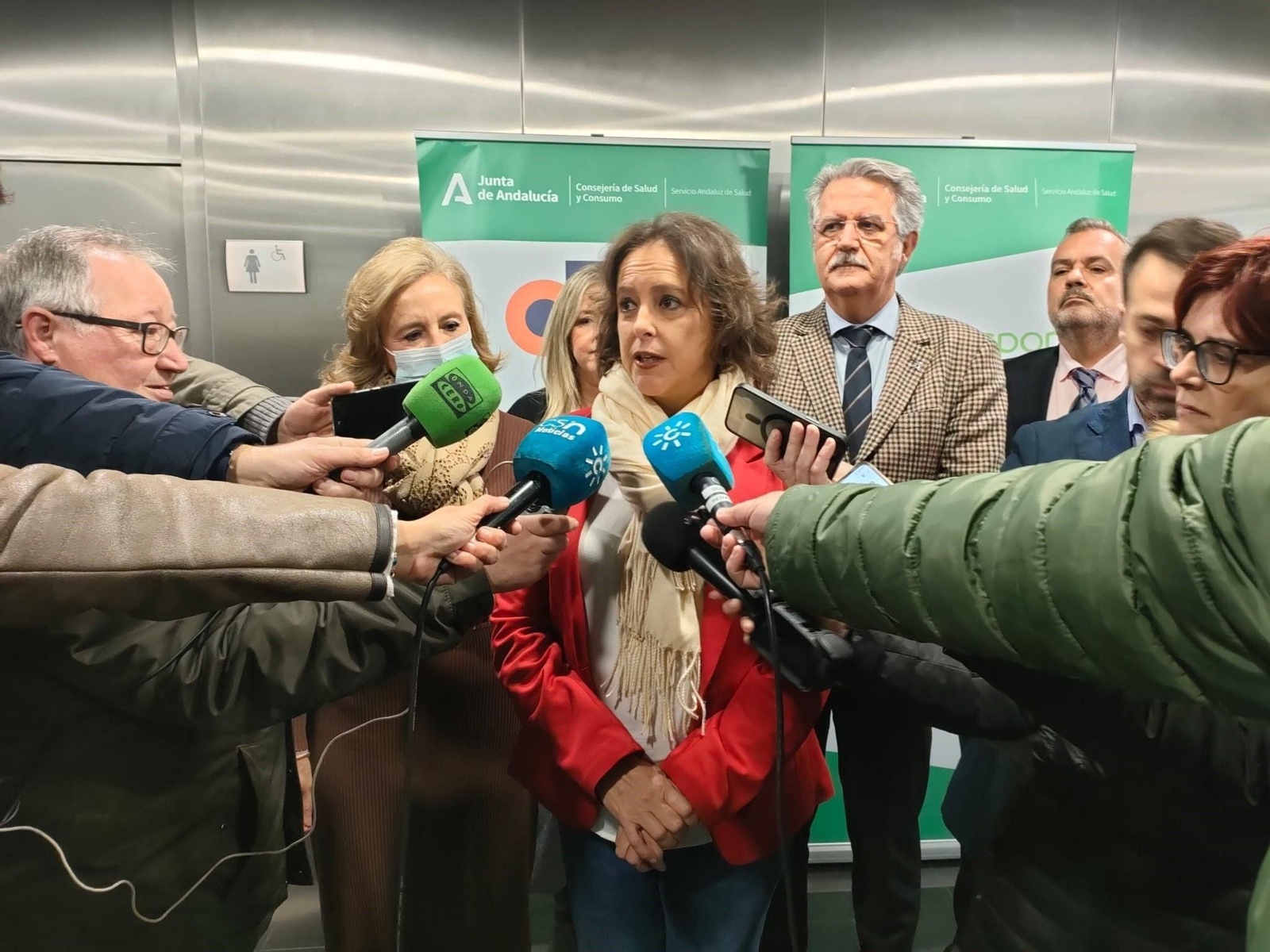 La consejera de Salud, en Jaén.