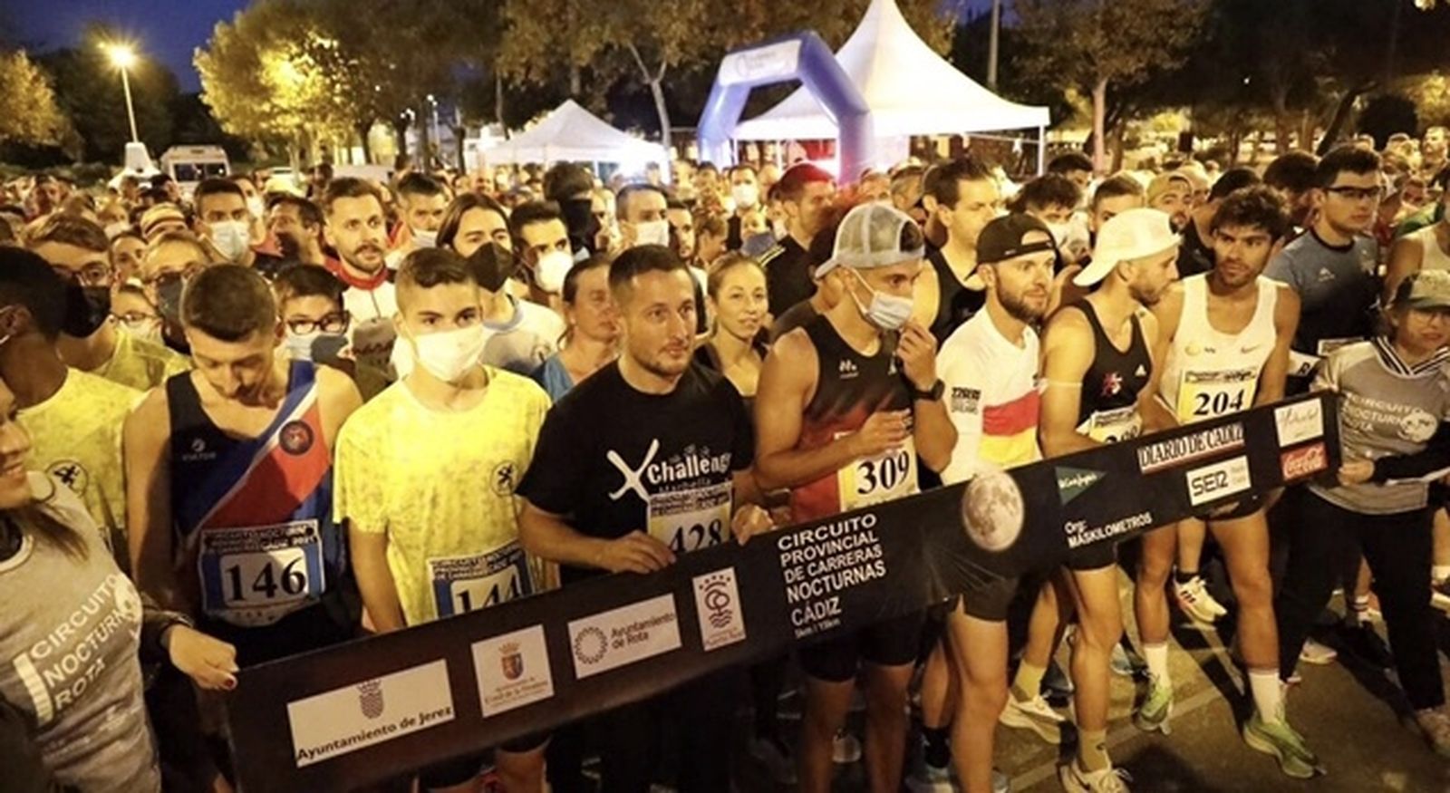 Una de las carreras nocturnas de la pasada edición.