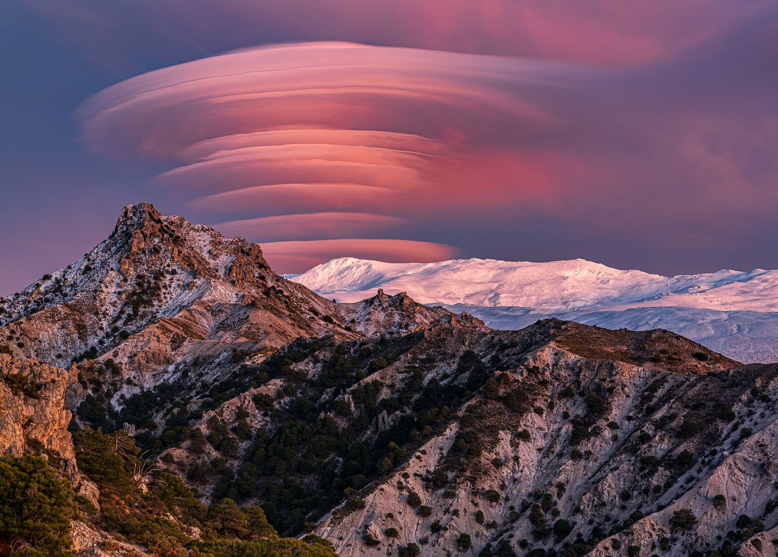 La espectacular foto del Trevenque que gana el concurso Objetivo Sierra Nevada