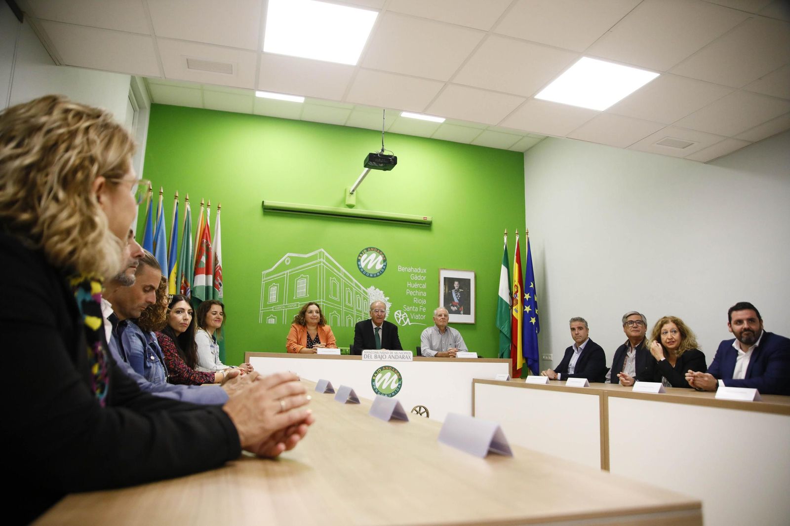 La inauguración de la nueva sede de la Mancomunidad del Bajo Andarax, en imágenes