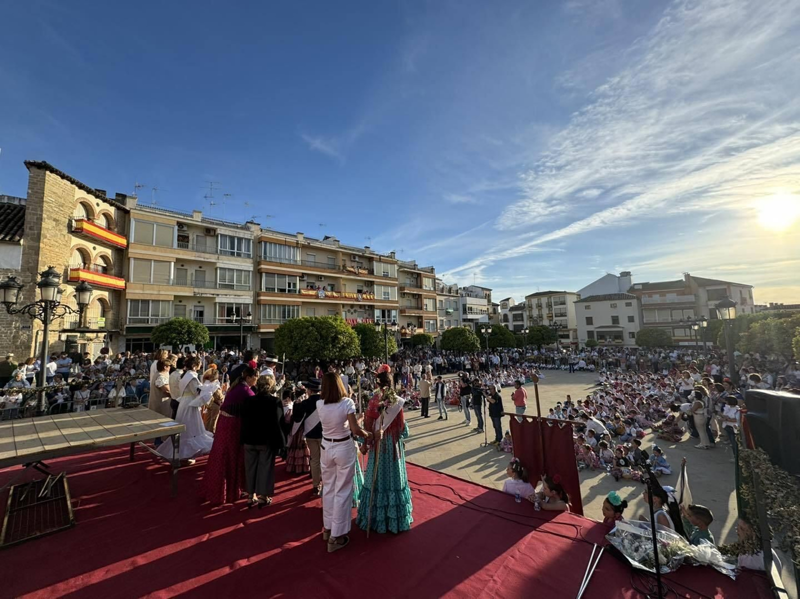 En imágenes: Los más pequeños celebran su romería escolar en Porcuna