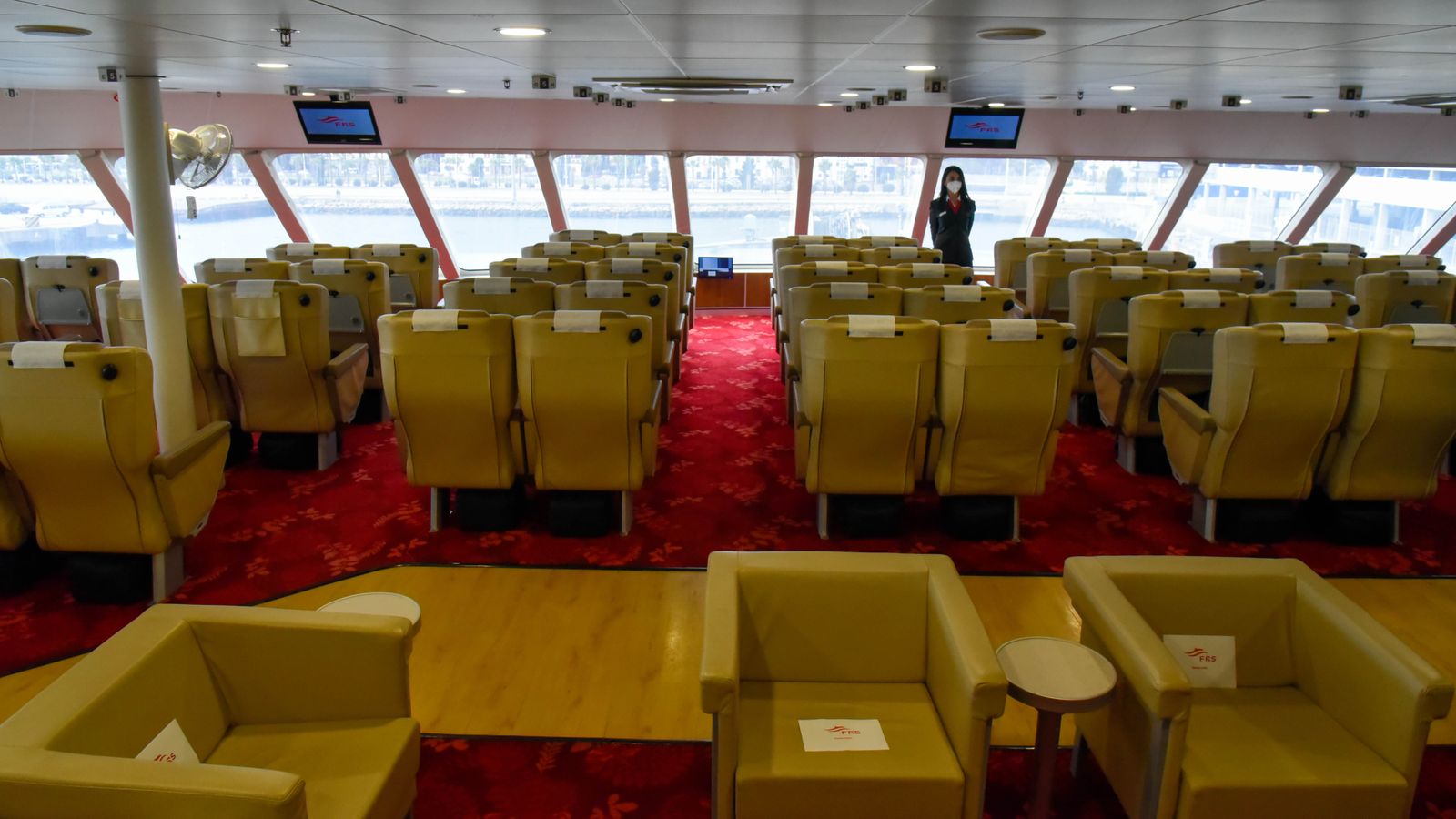 Las fotos de la inaguración del Ferry Levante Jet