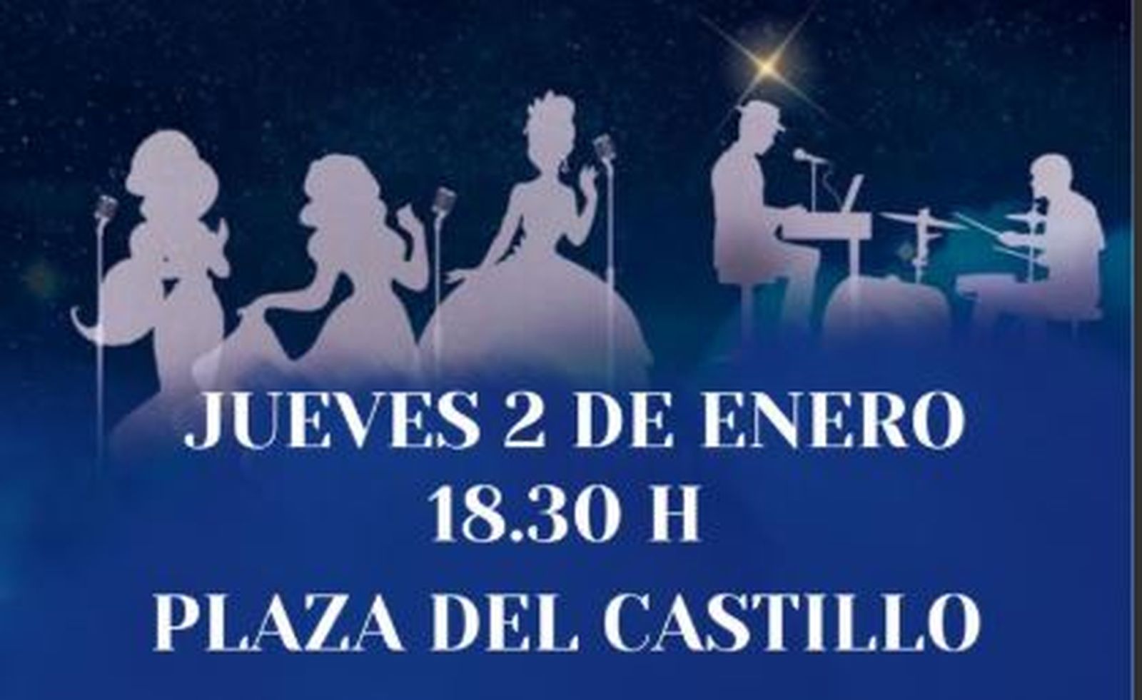 Un fragmento del cartel anunciador.