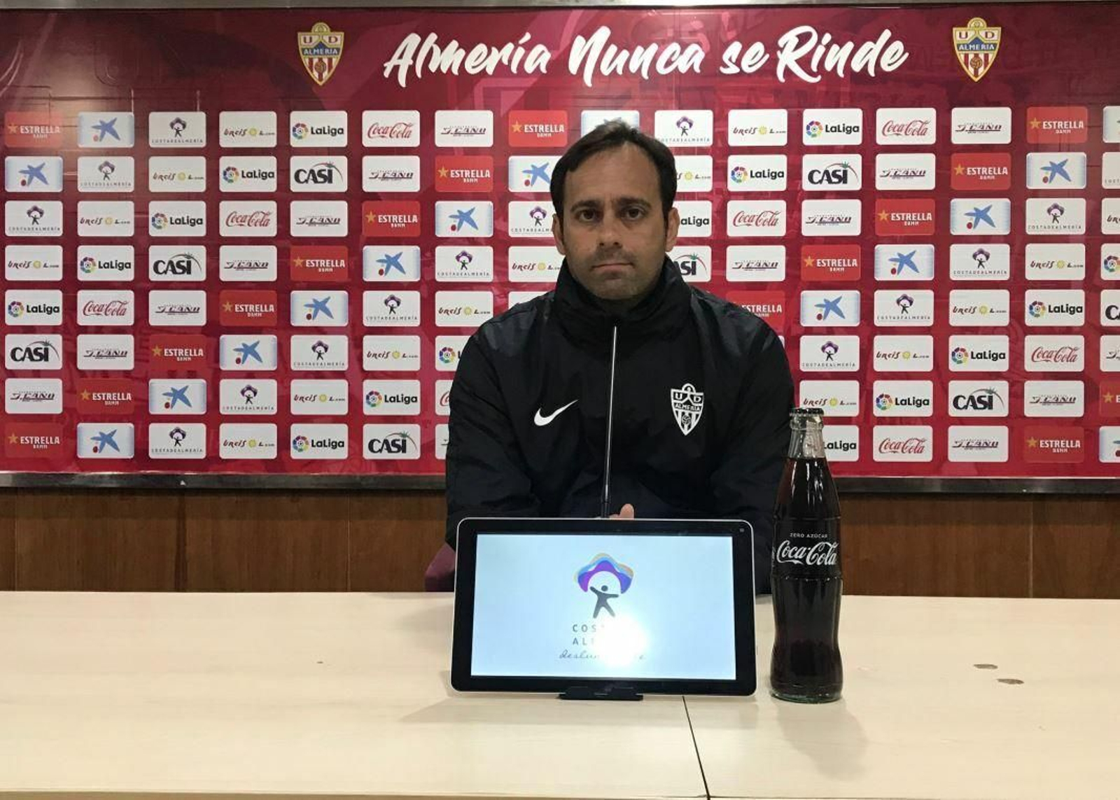 FF, en la rueda de prensa.