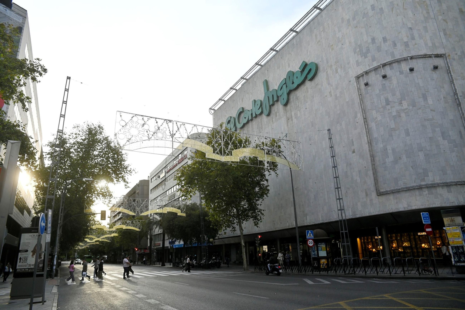 Luces de Navidad en el centro de Córdoba
