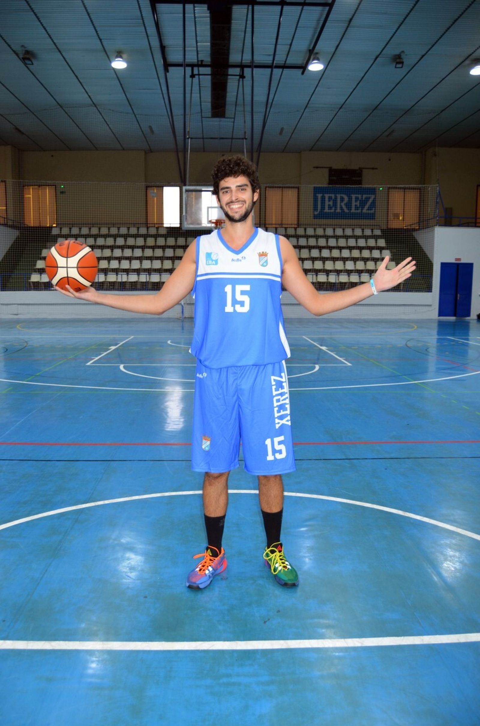 Manuel Pérez, jugador del Baloncesto Xerez CD.
