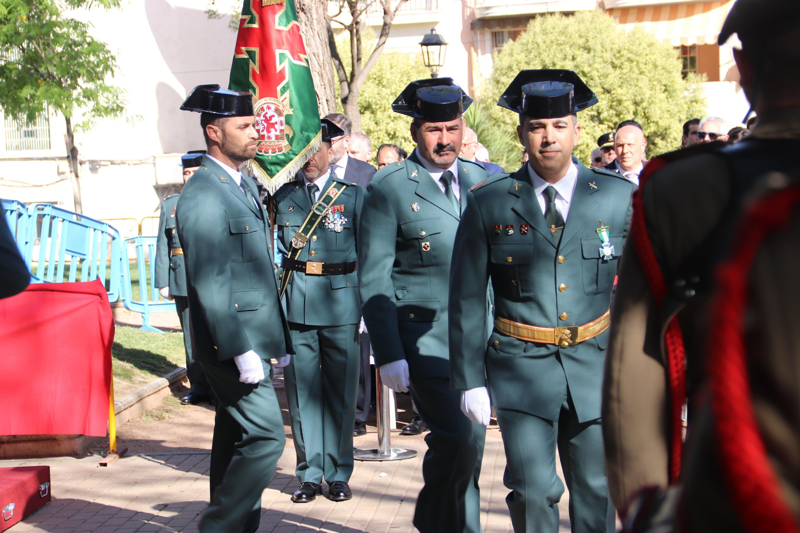 El gran desfile de la Guardia Civil en Montilla, en imágenes