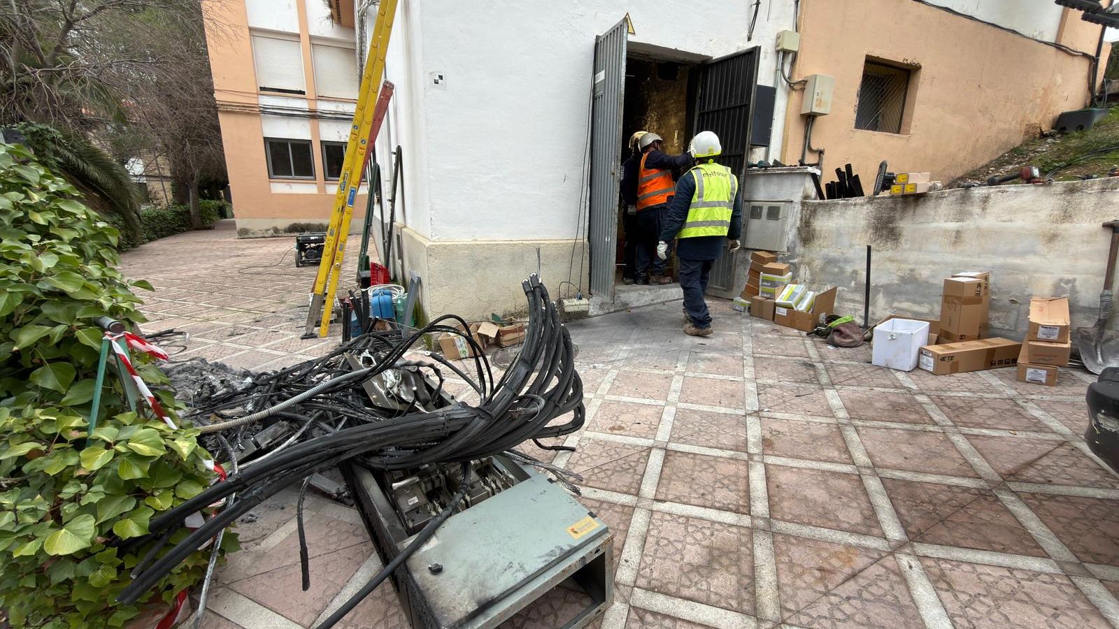 El suceso se ha declarado en el recinto del colegio Ave María San Cristóbal