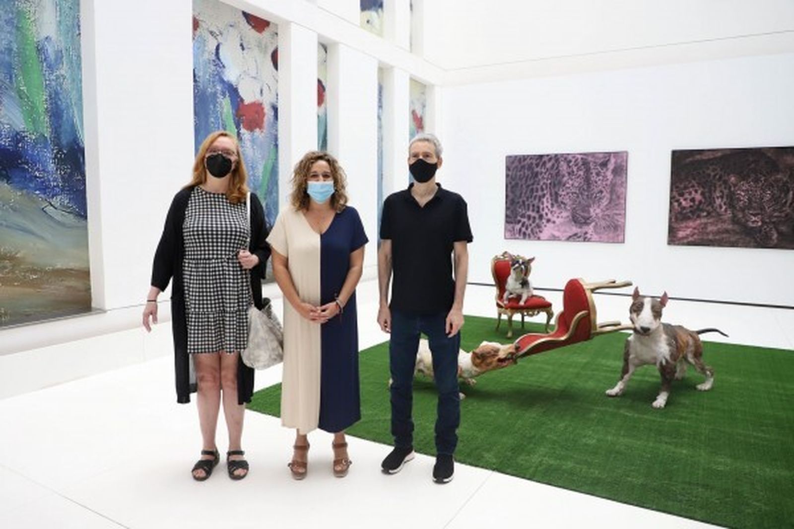 Inauguración de 'Animalario. Sensibilidades animalistas en el arte contemporáneo'.