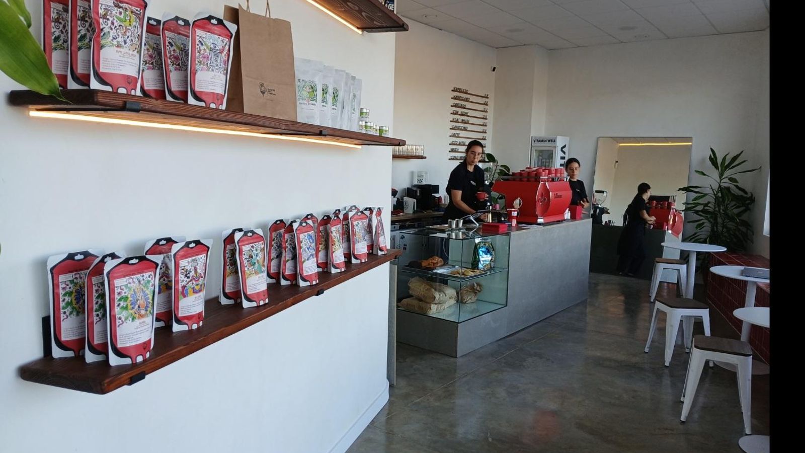 Las instalaciones de Café en Vena