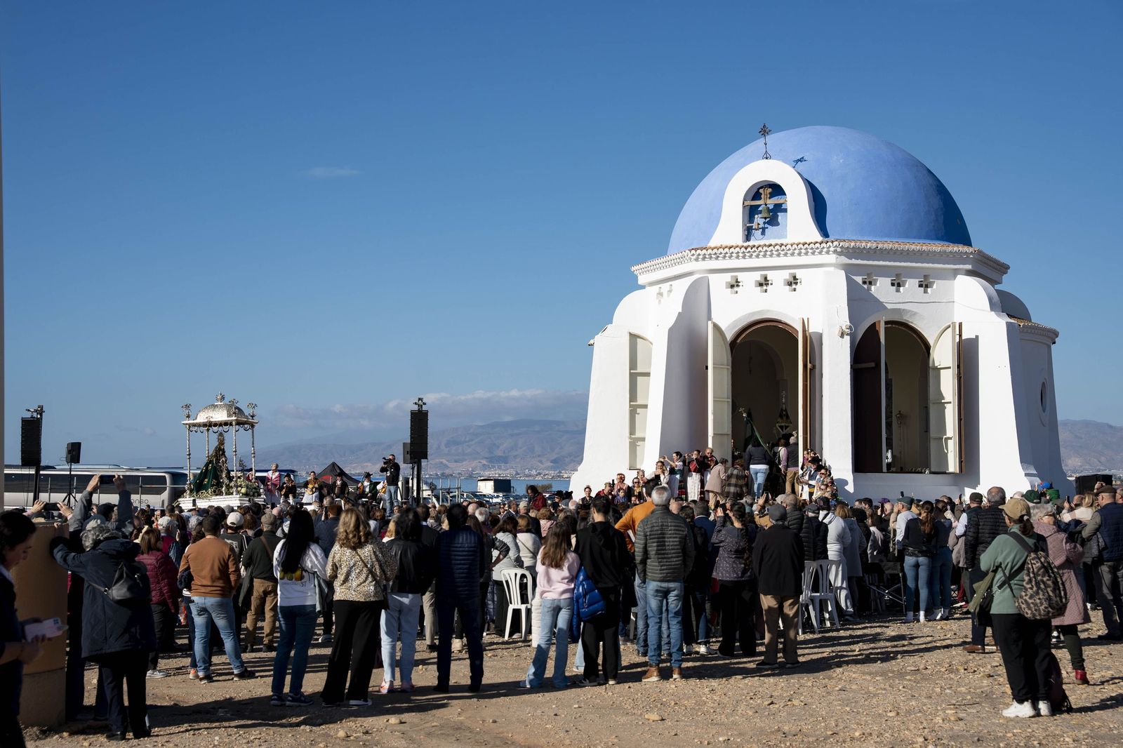 La Romería de Torregarcía; las imágenes de la memoria viva de Almería junto al mar
