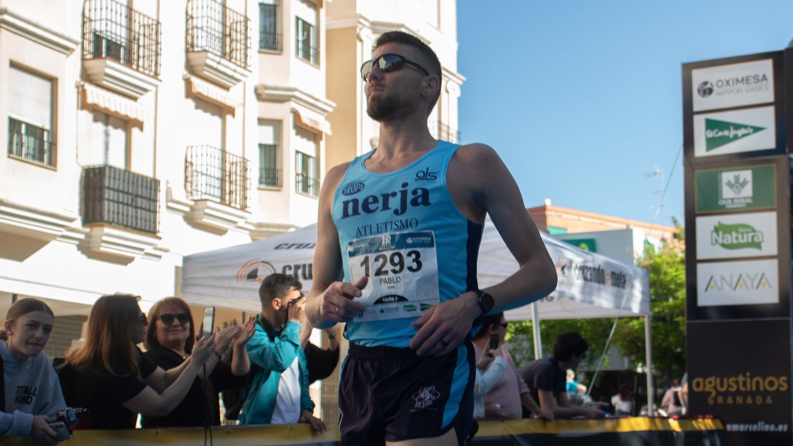 Pablo Sánchez se consagró como el ganador de la prueba absoluta de los 10K.