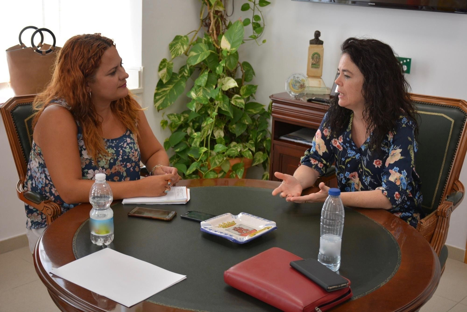 Mónica Córdoba y Rosario Correa.