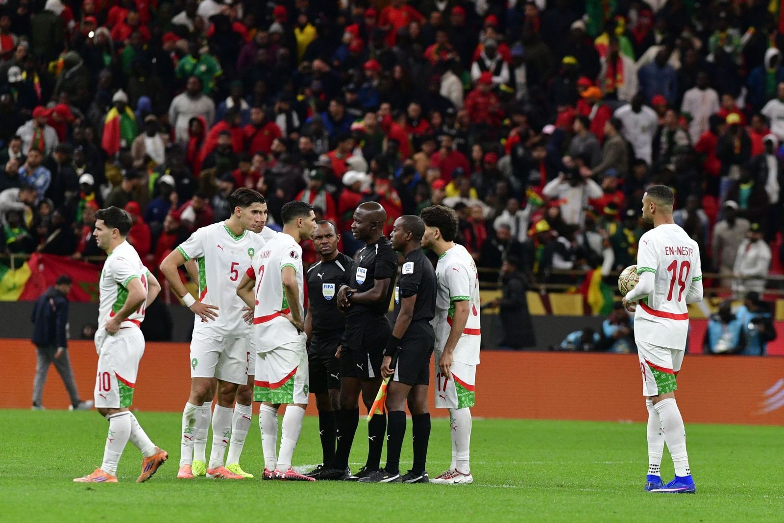 Las fotos de la final entre Marruecos y Senegal en la Copa África