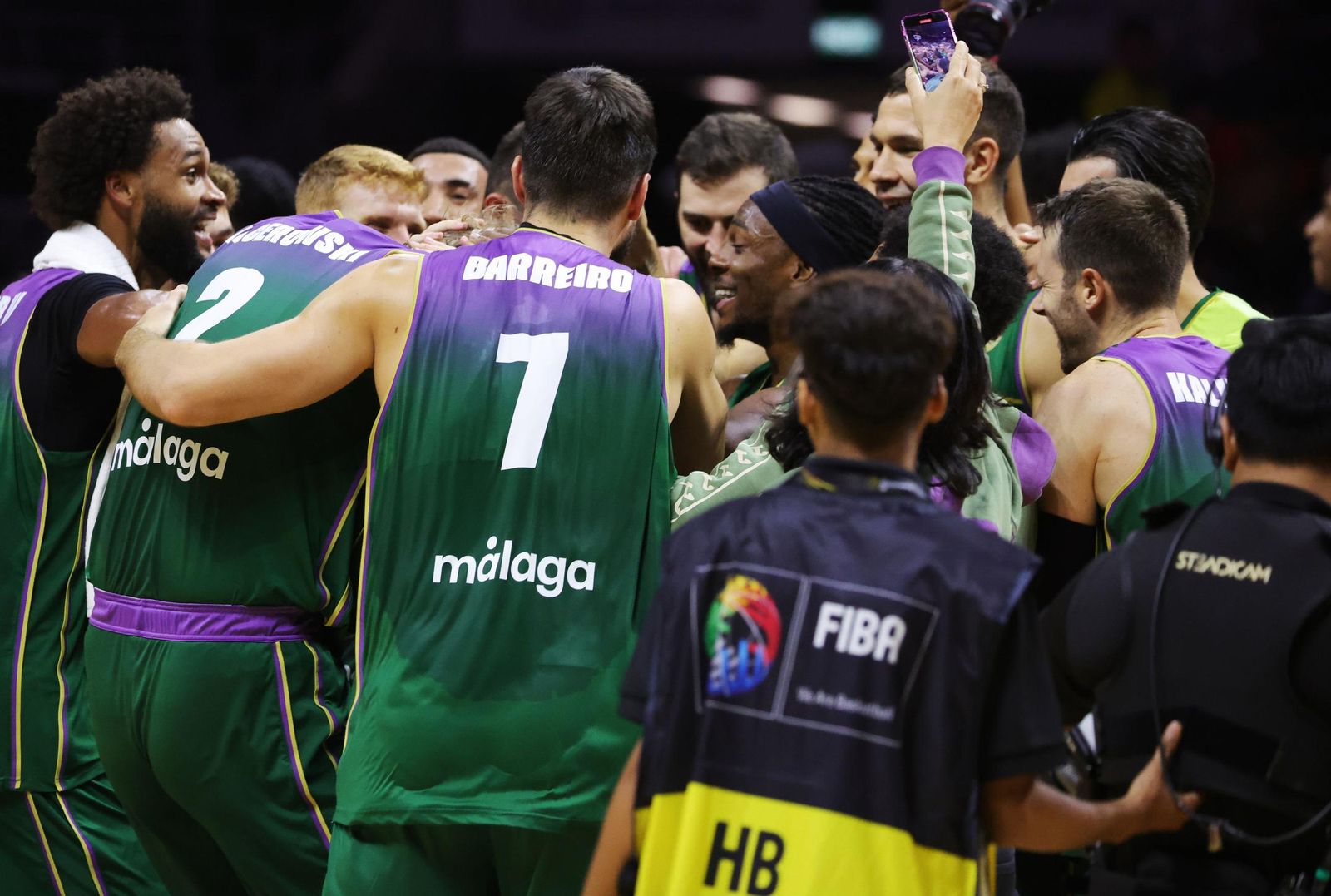 Unicaja-NBA G League United, final de la Copa Intercontinental, en fotos