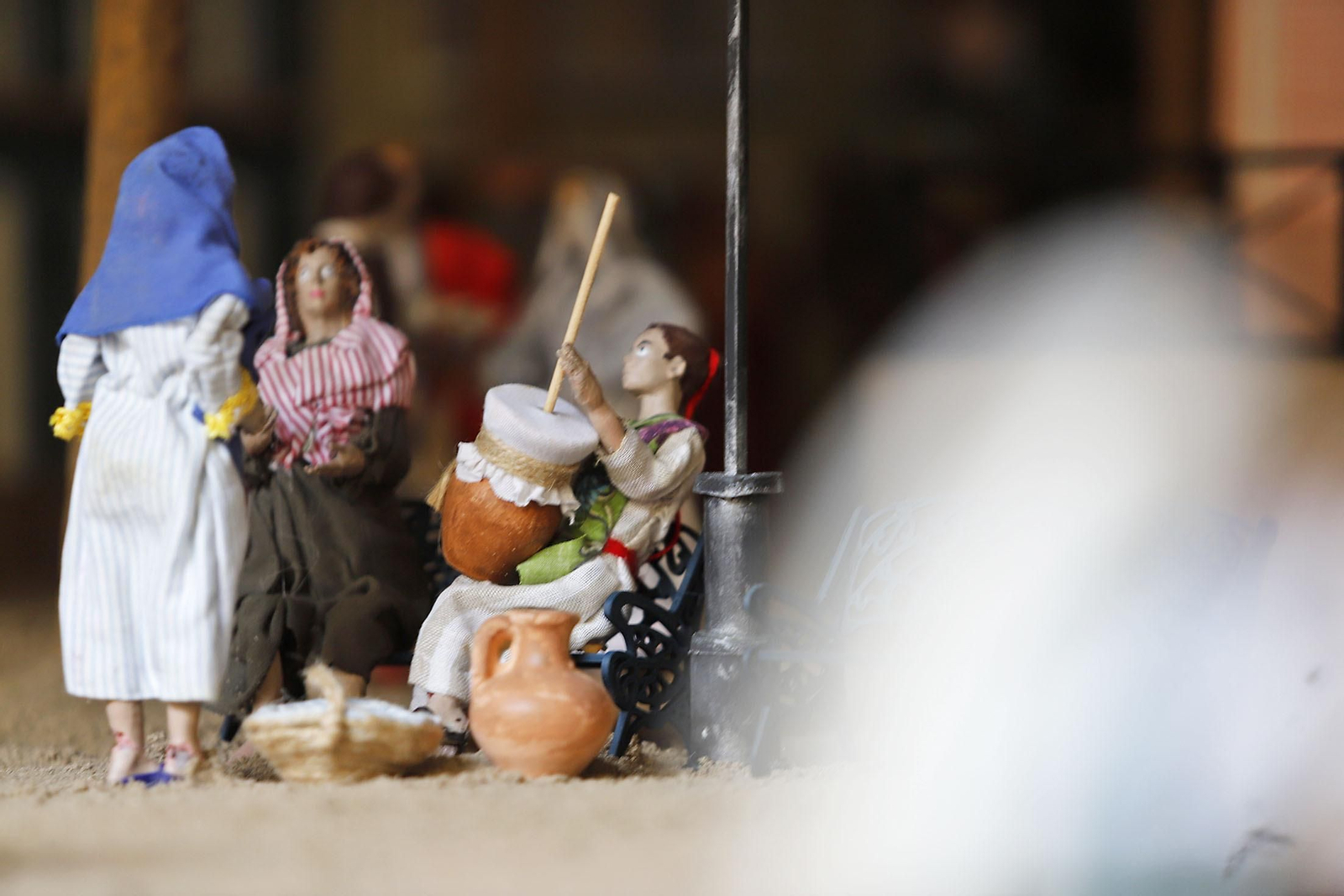 Imágenes del Belén del Ayuntamiento de Huelva