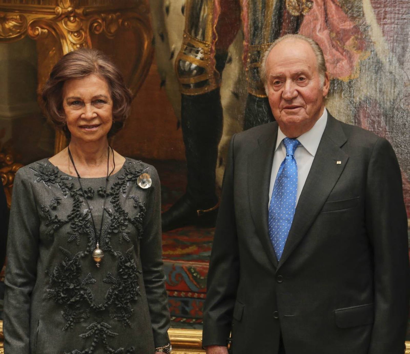 Los reyes eméritos, en una imagen de archivo.