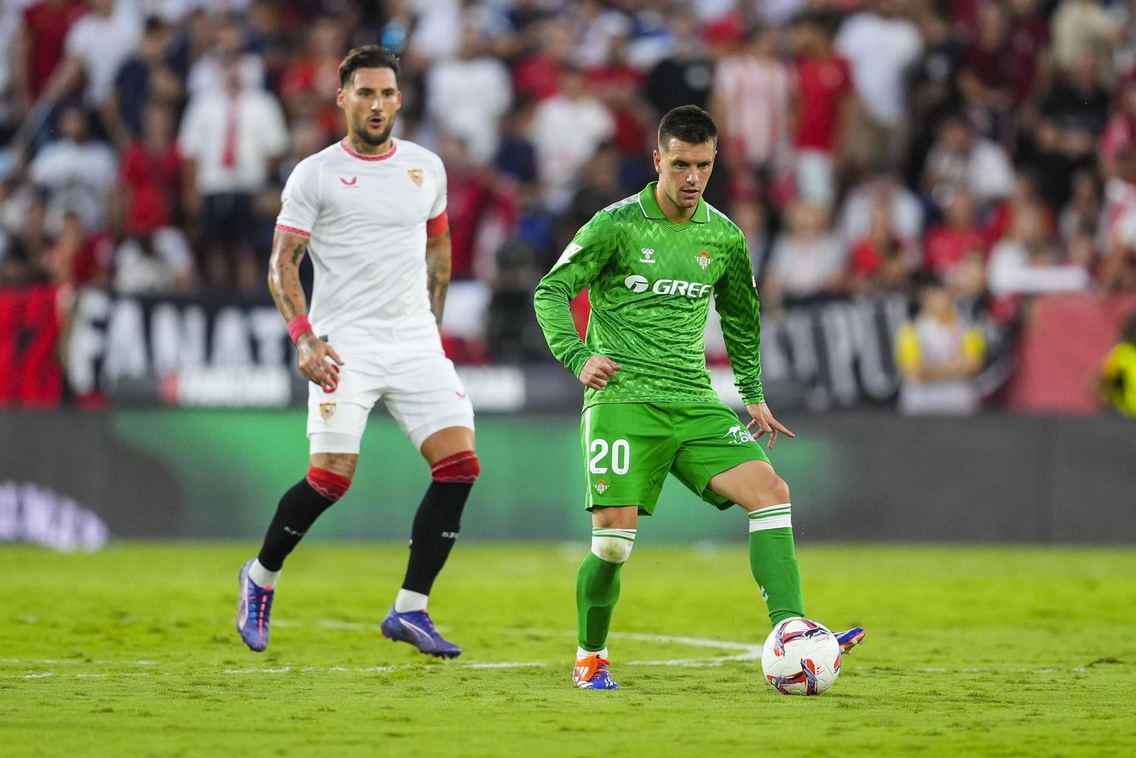 El derbi Sevilla-Betis, en imágenes
