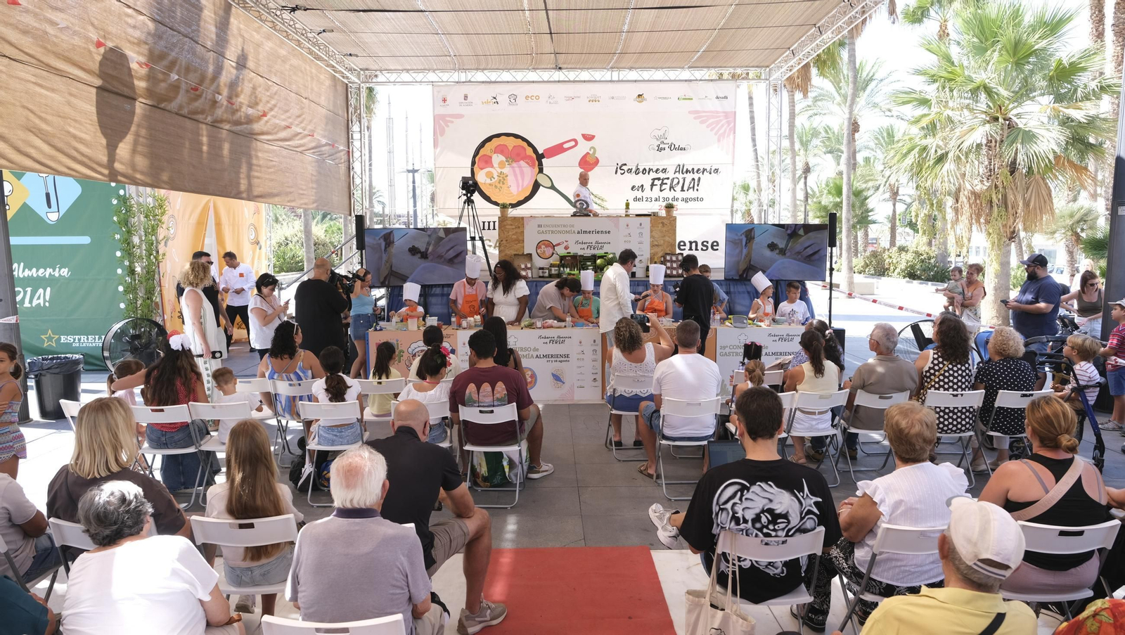 El concurso de gastronomía infantil de la Feria de Almería 2025, en imágenes