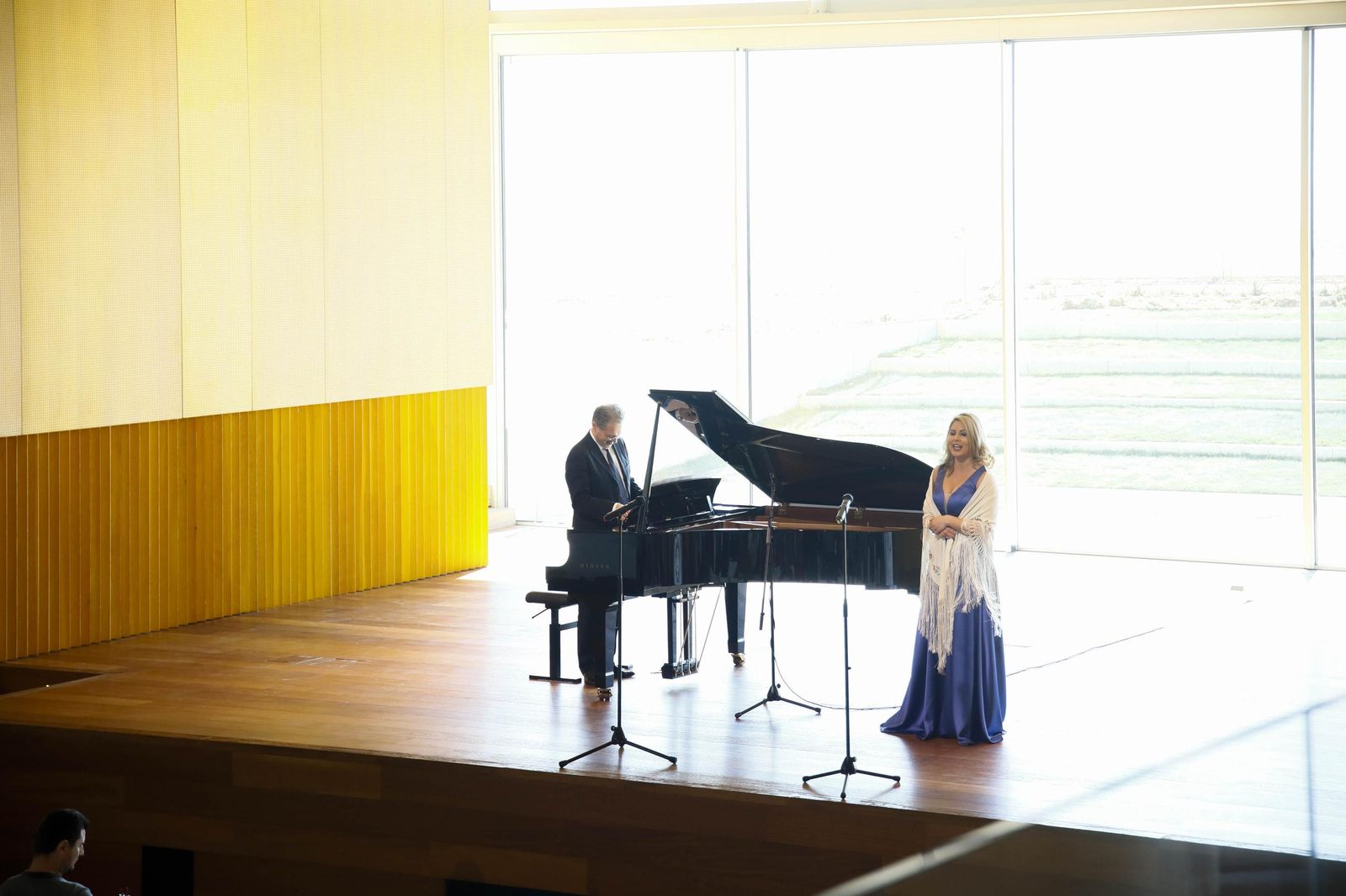 Imágenes del concierto de ópera y zarzuela de la OCAL en el auditorio de Cajamar en el PITA