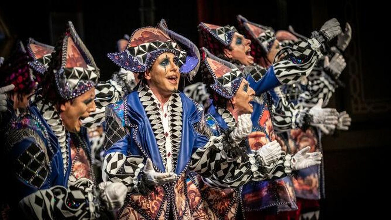 Comparsa 'La gaditanissima' de Juan Carlos Aragón.