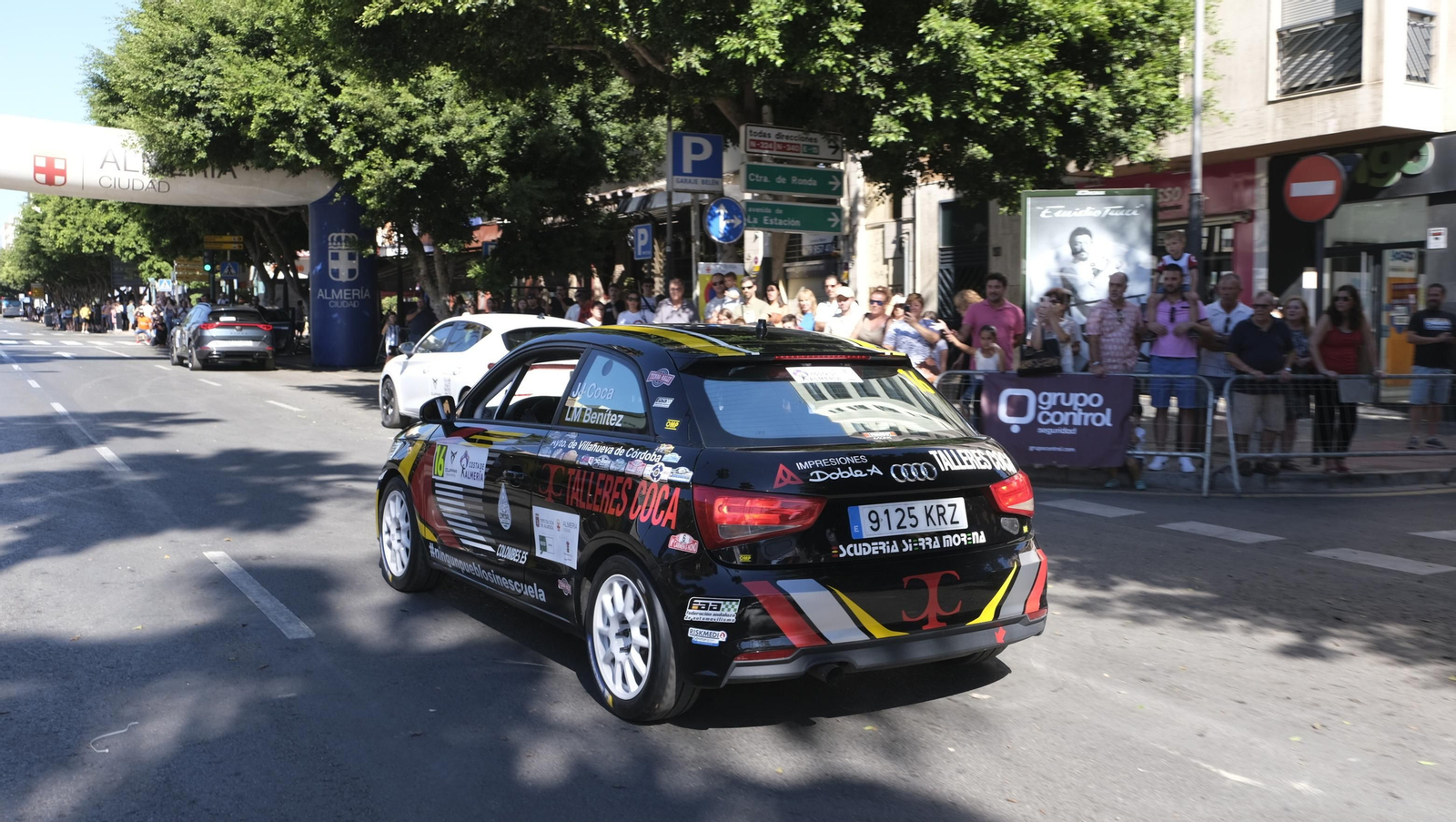 Imágenes de la salida del Rallye Costa de Almería