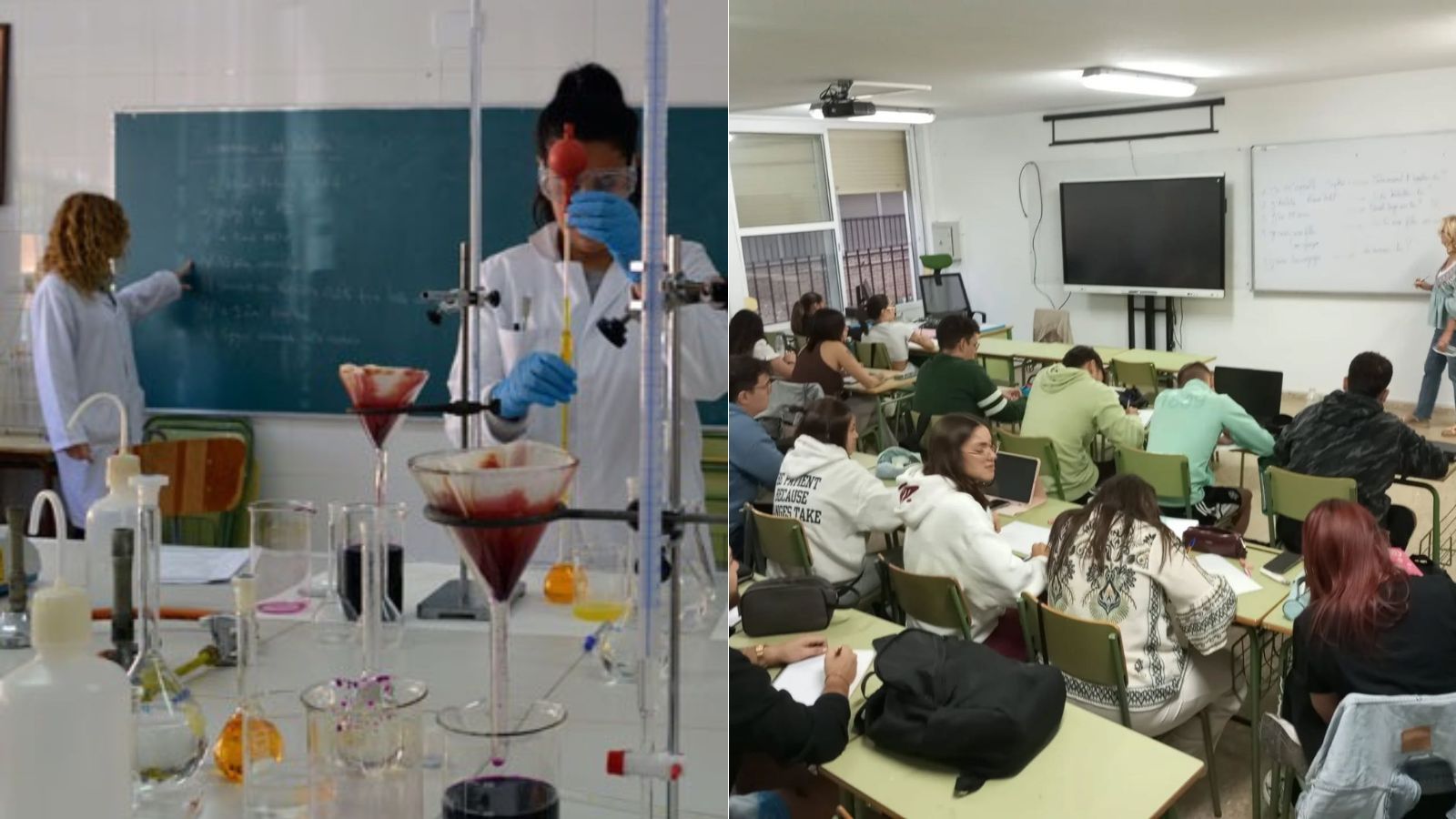 Alumnos del CPIF José Graíño en La Rábida.