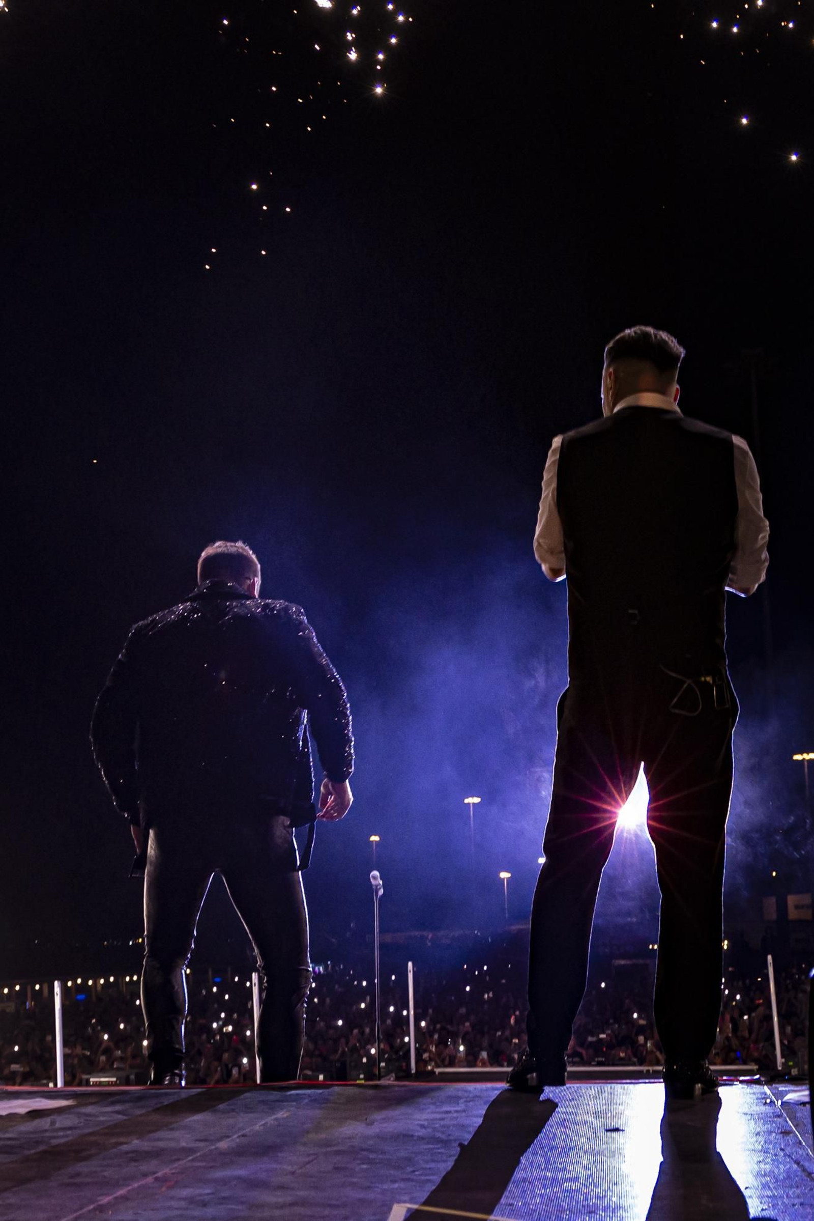 Las imágenes del concierto de despedida de Andy&Lucas en el muelle de Cádiz